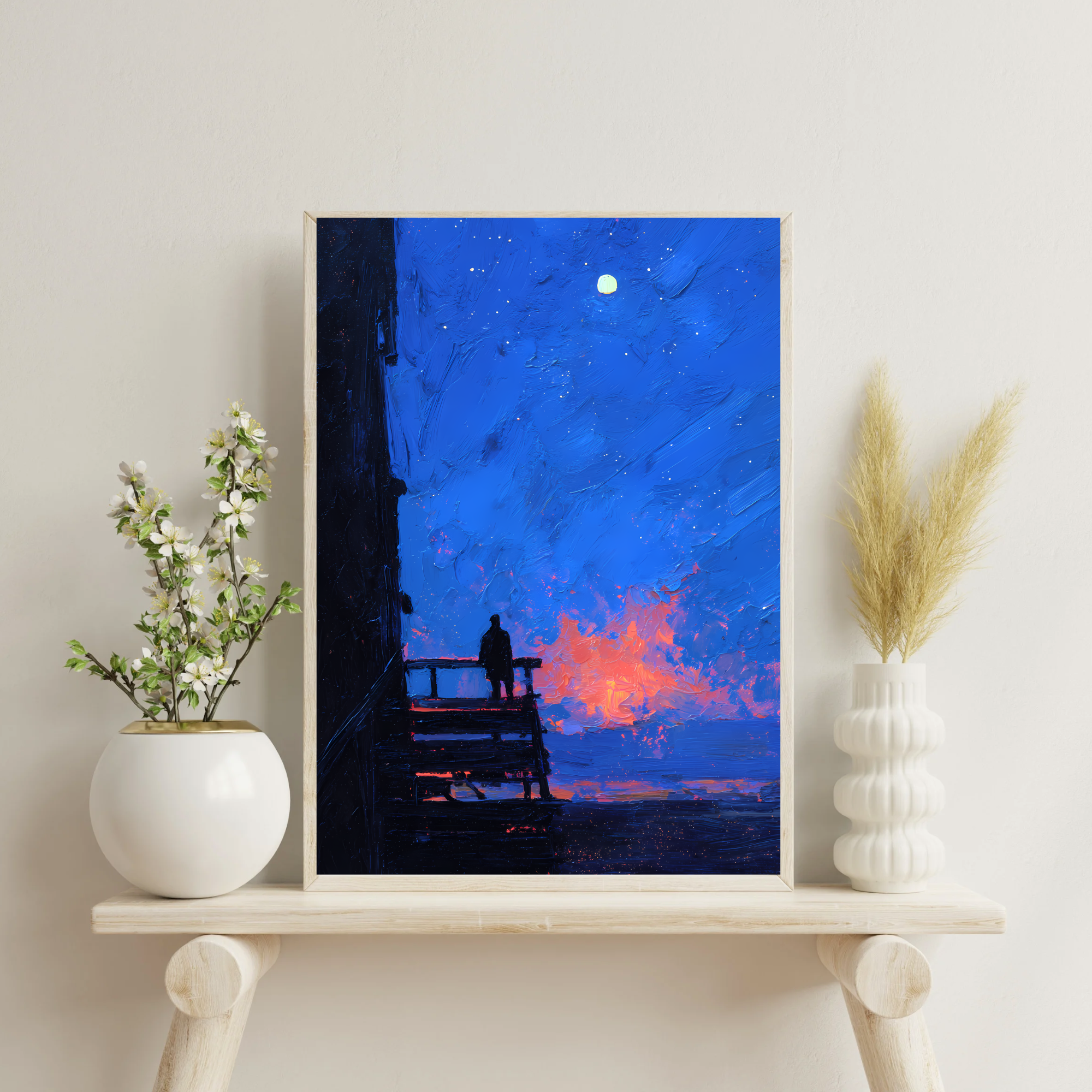 Midnight Solitude Fine Art Poster