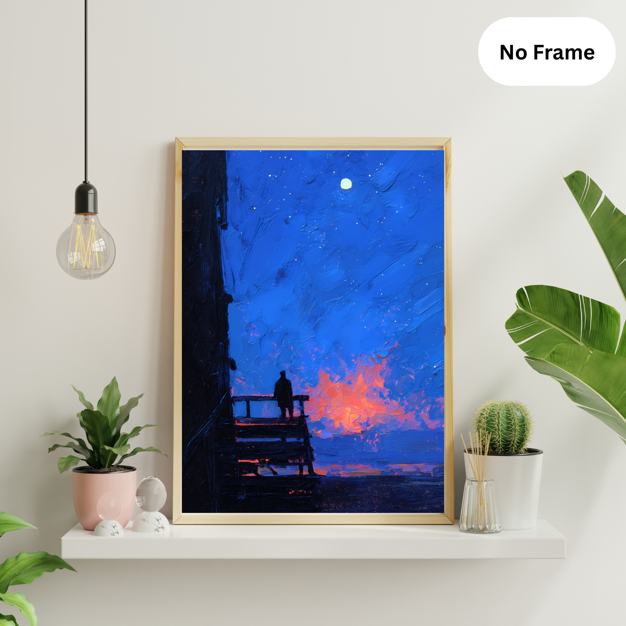 Midnight Solitude Fine Art Poster