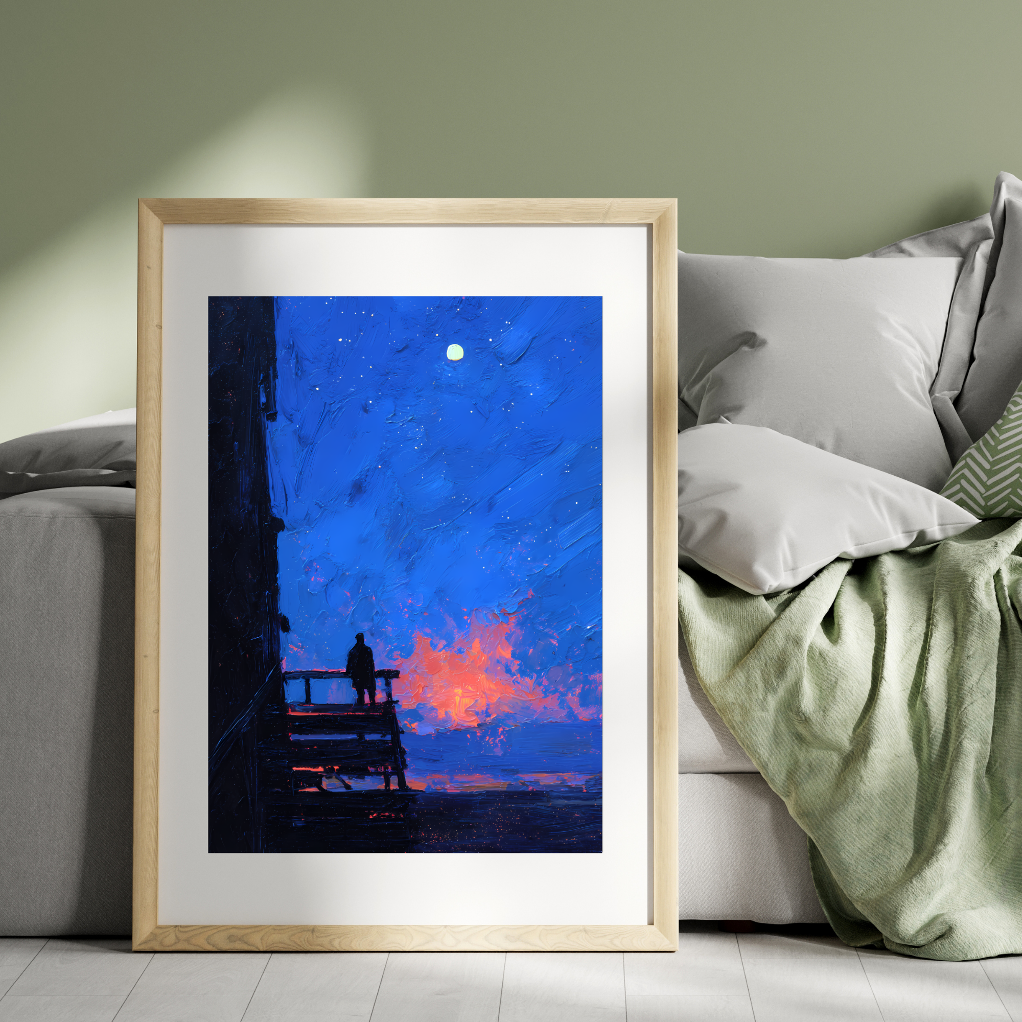 Midnight Solitude Fine Art Poster