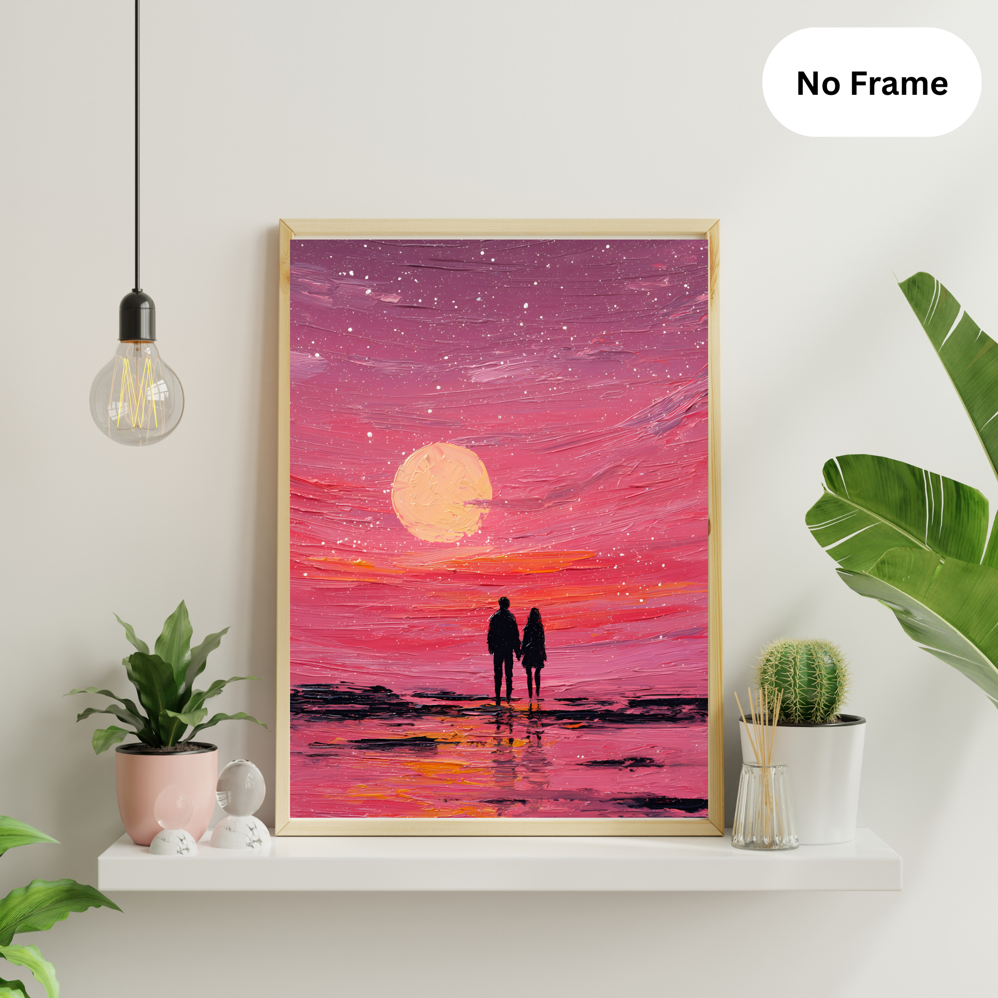 Moonlit Promises Fine Art Poster