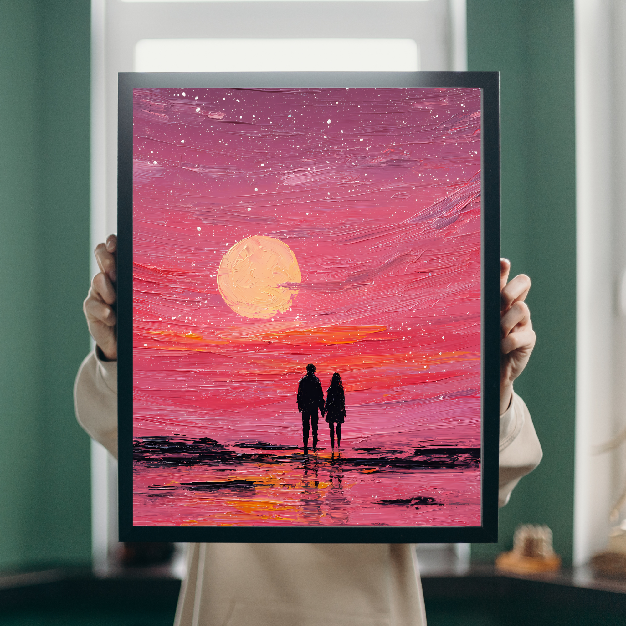 Moonlit Promises Fine Art Poster