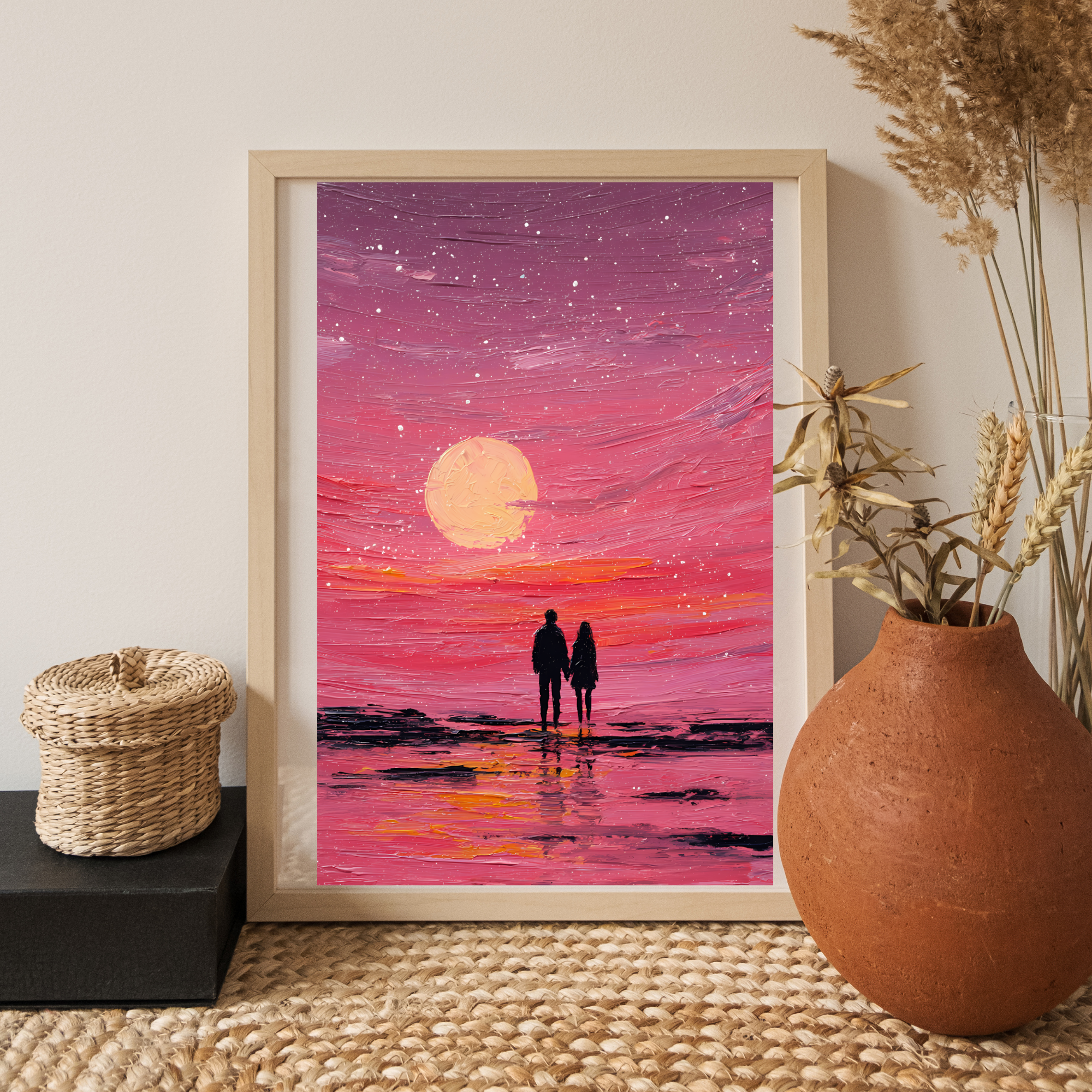 Moonlit Promises Fine Art Poster