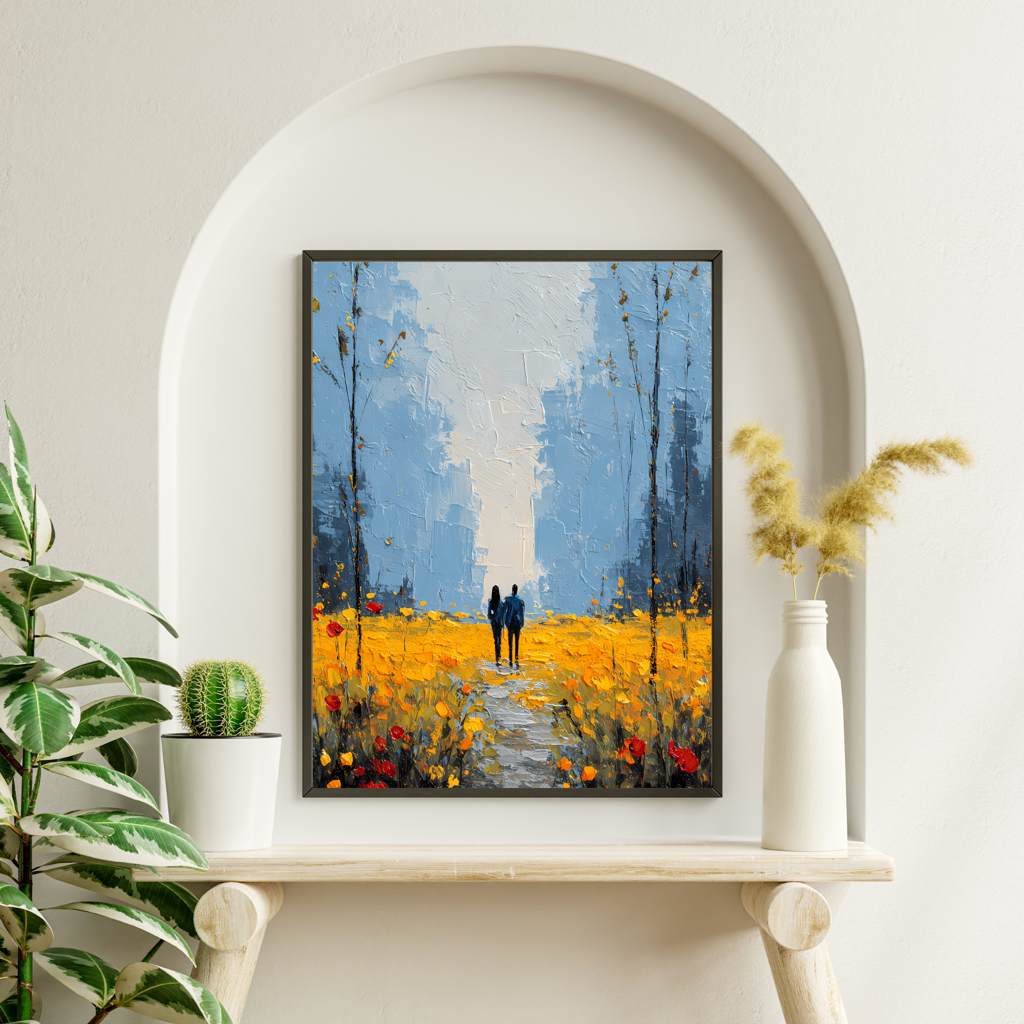 The Path We Choose Fine Art Poster
