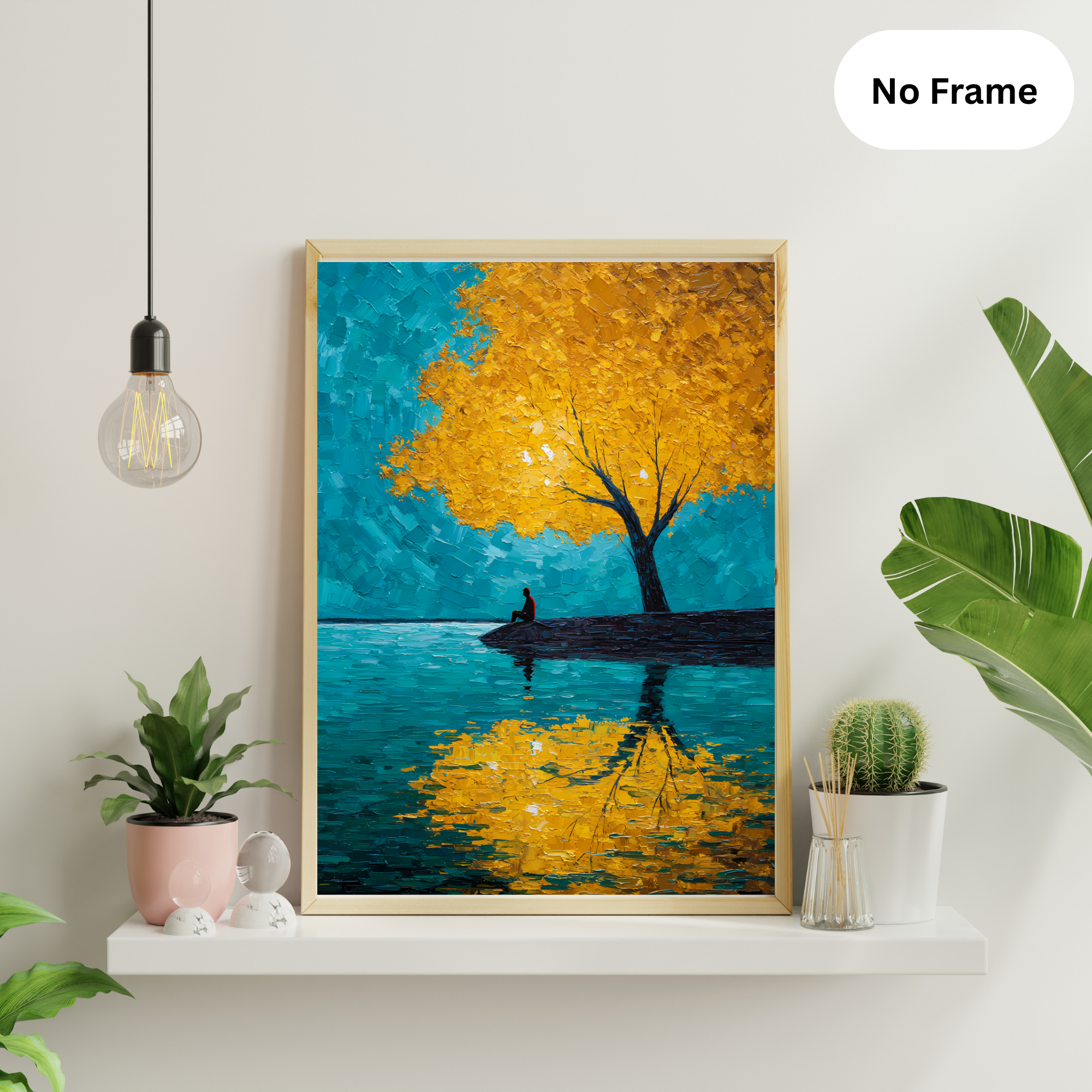 The Golden Silence Fine Art Poster