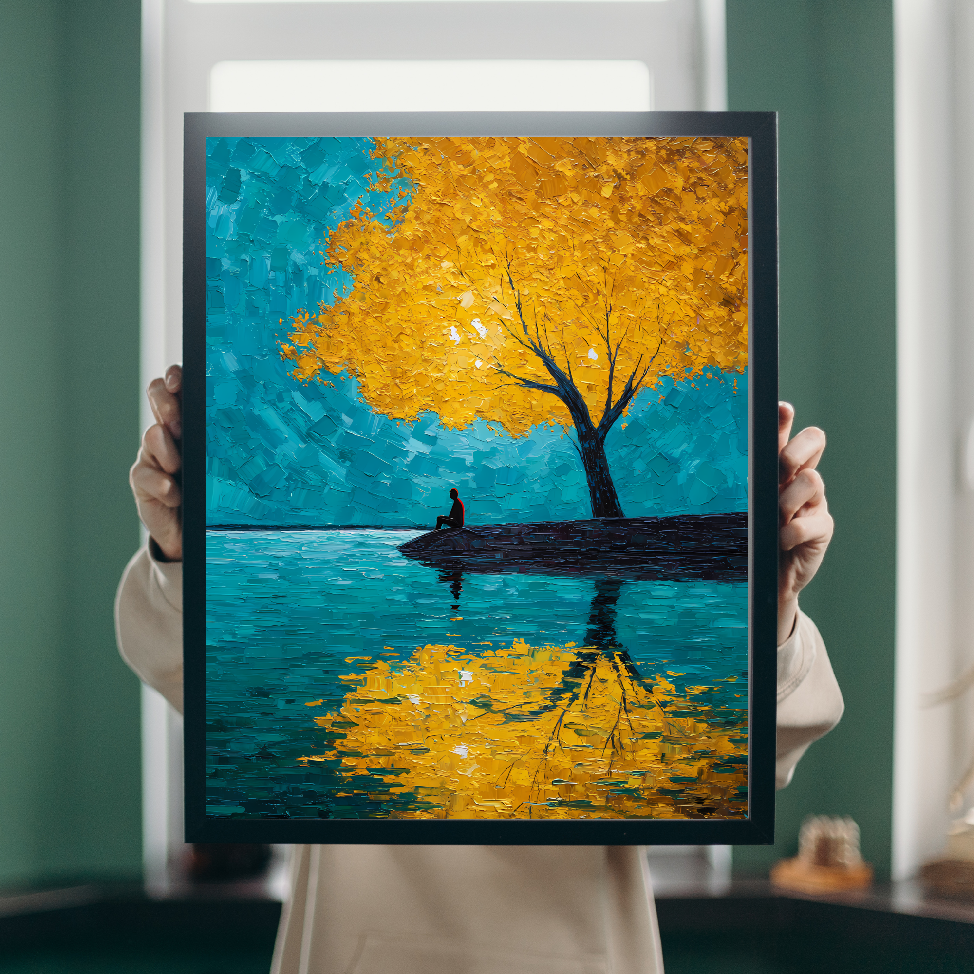 The Golden Silence Fine Art Poster