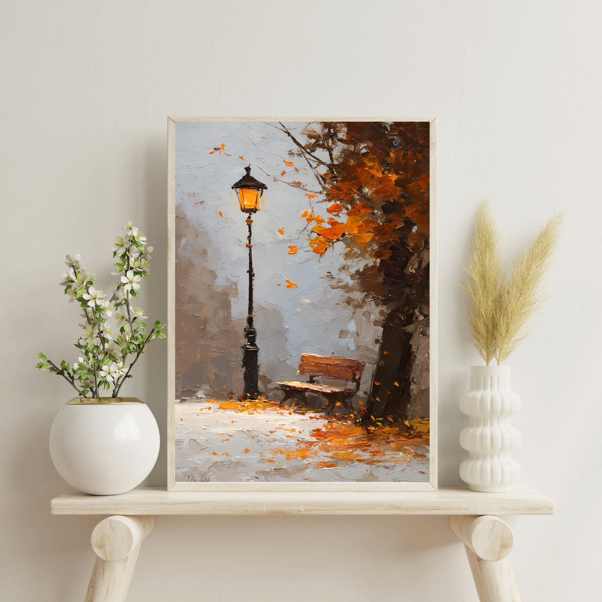 Whispers of Autumn Glow Fine Art Poster
