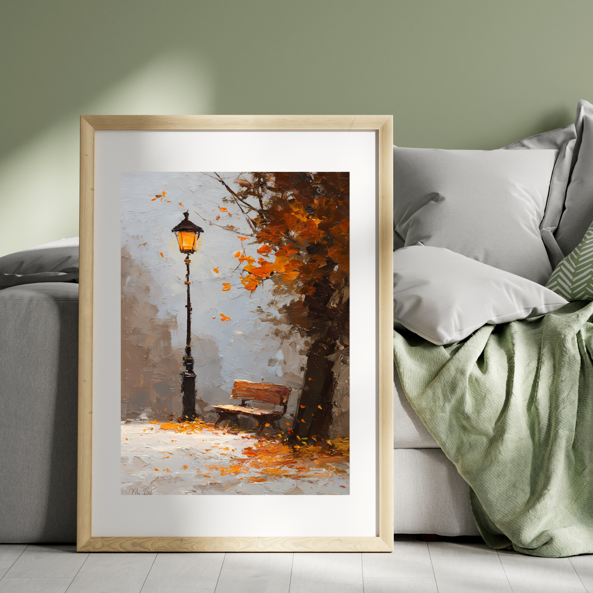 Whispers of Autumn Glow Fine Art Poster