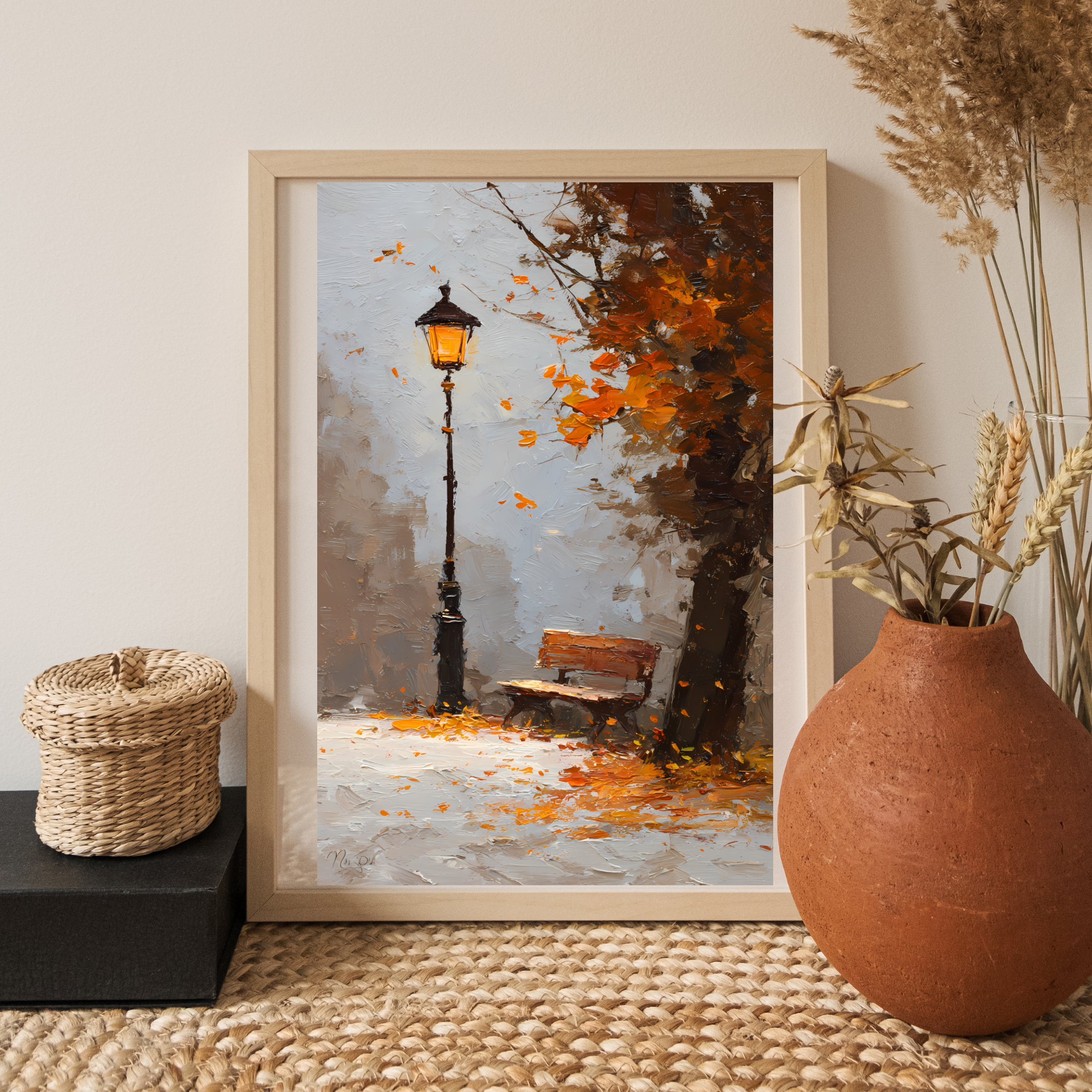 Whispers of Autumn Glow Fine Art Poster