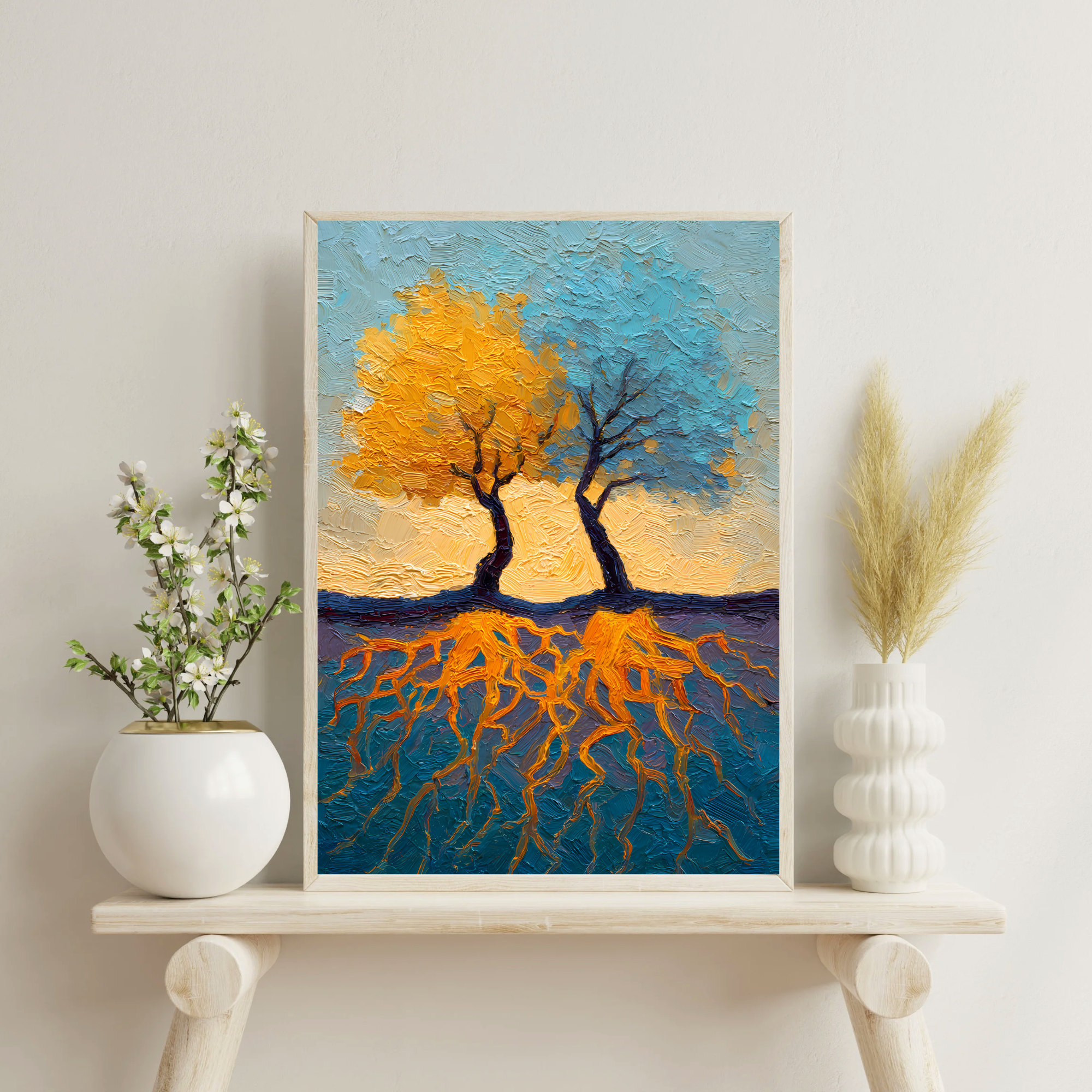 Roots of Connection Fine Art Poster