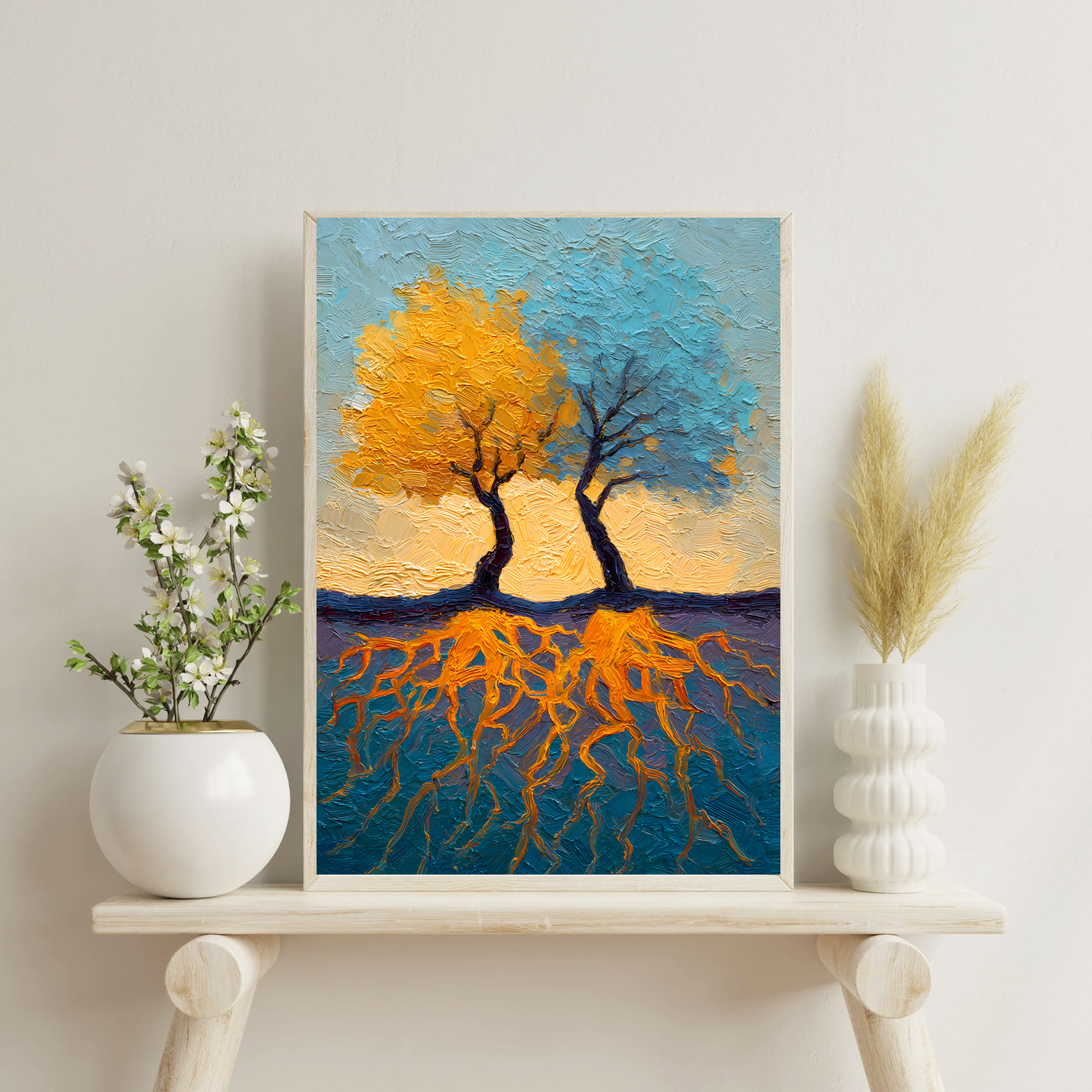 Roots of Connection Fine Art Poster