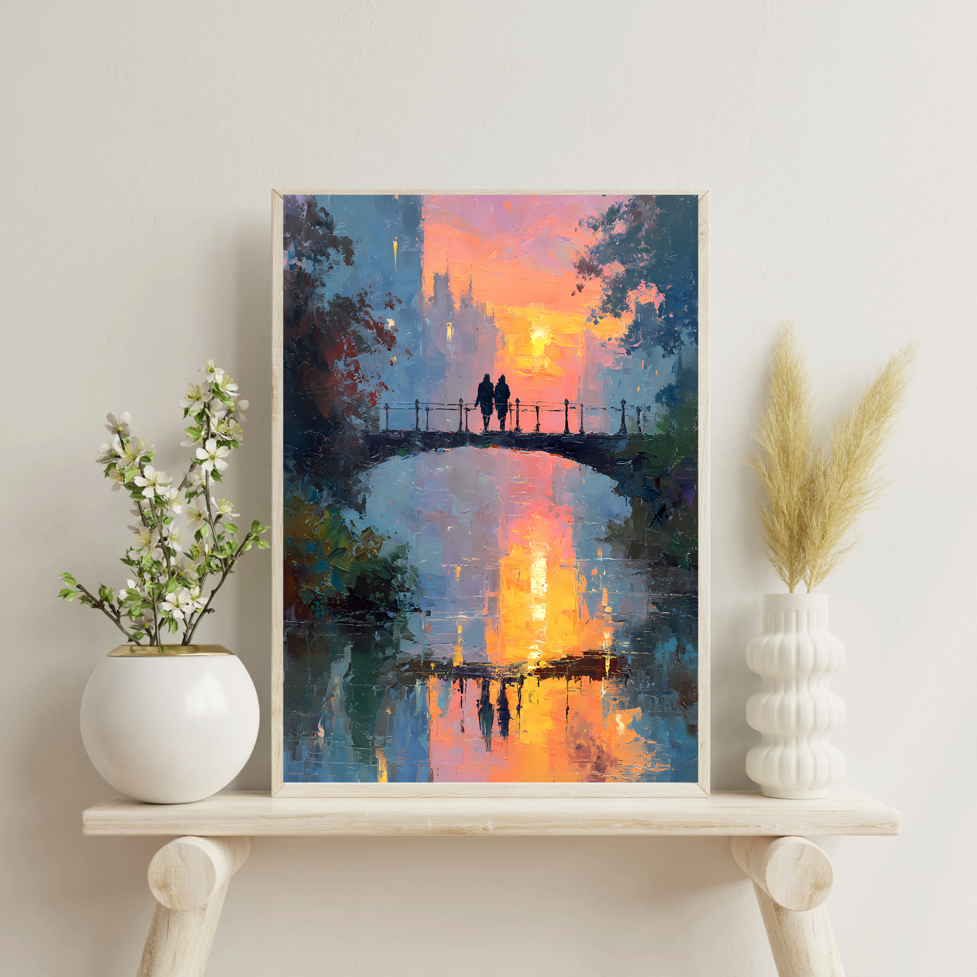 Together in the Glow Fine Art Posters