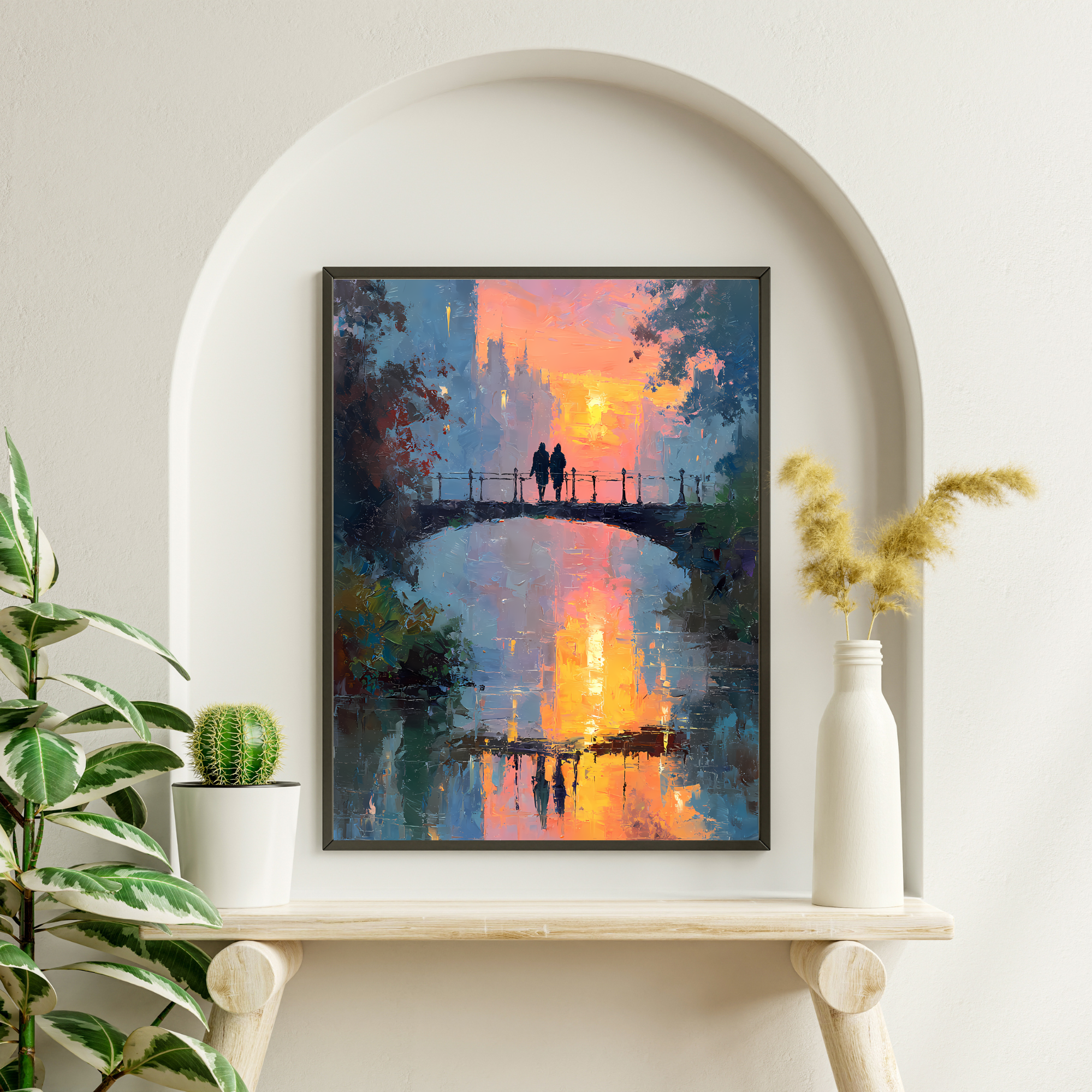 Together in the Glow Fine Art Posters