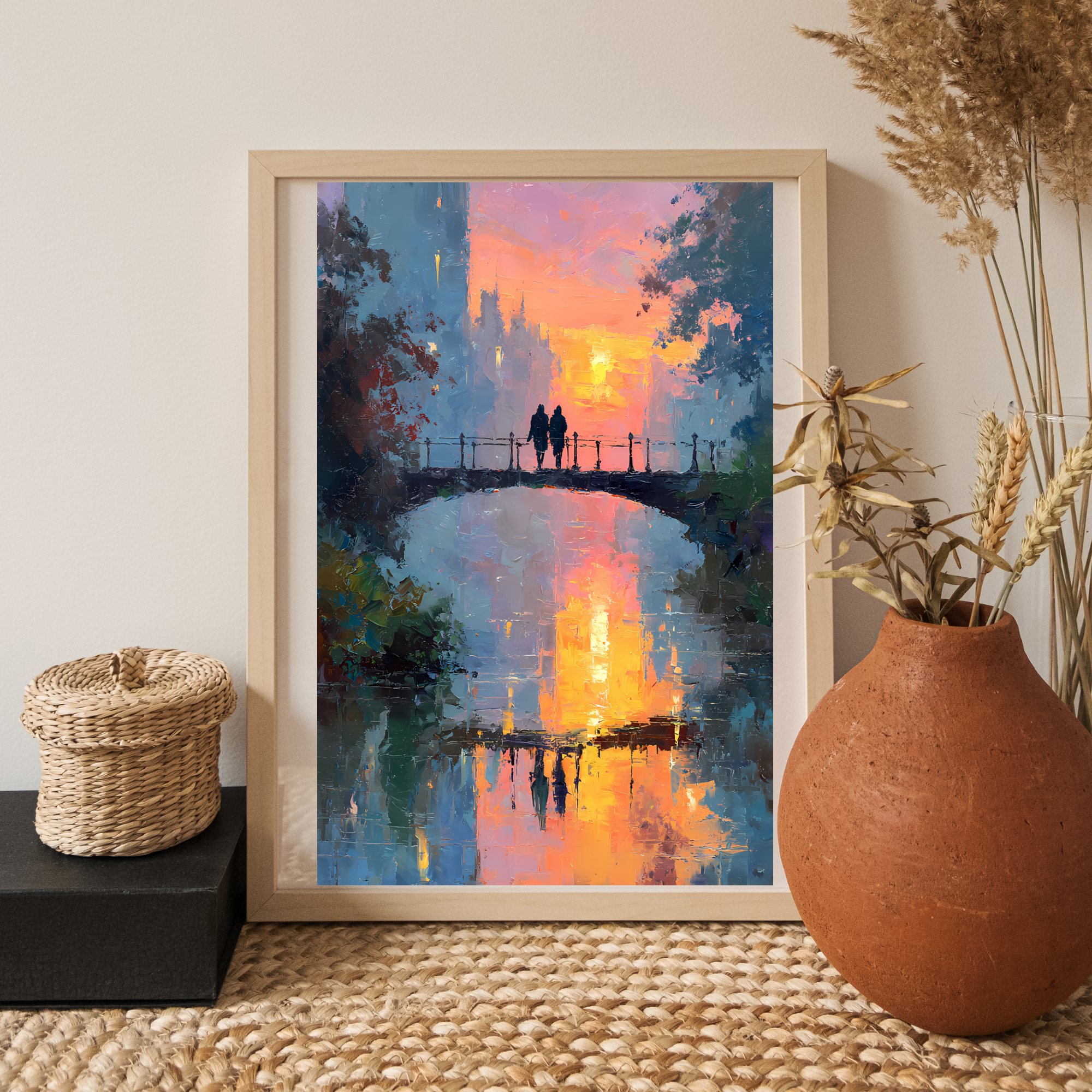 Together in the Glow Fine Art Posters