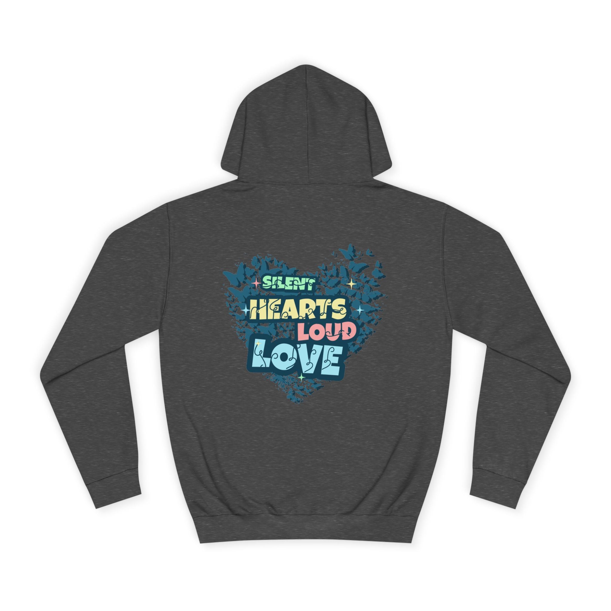 Unisex College Hoodie with 'Silent Hearts Loud Love' Design | Cozy, Inspirational Sweatshirt for Students, Perfect Gift for [...]