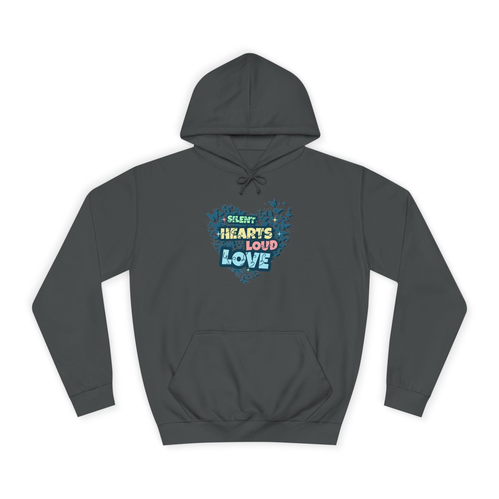 Unisex College Hoodie with 'Silent Hearts Loud Love' Design | Cozy, Inspirational Sweatshirt for Students, Perfect Gift for [...]