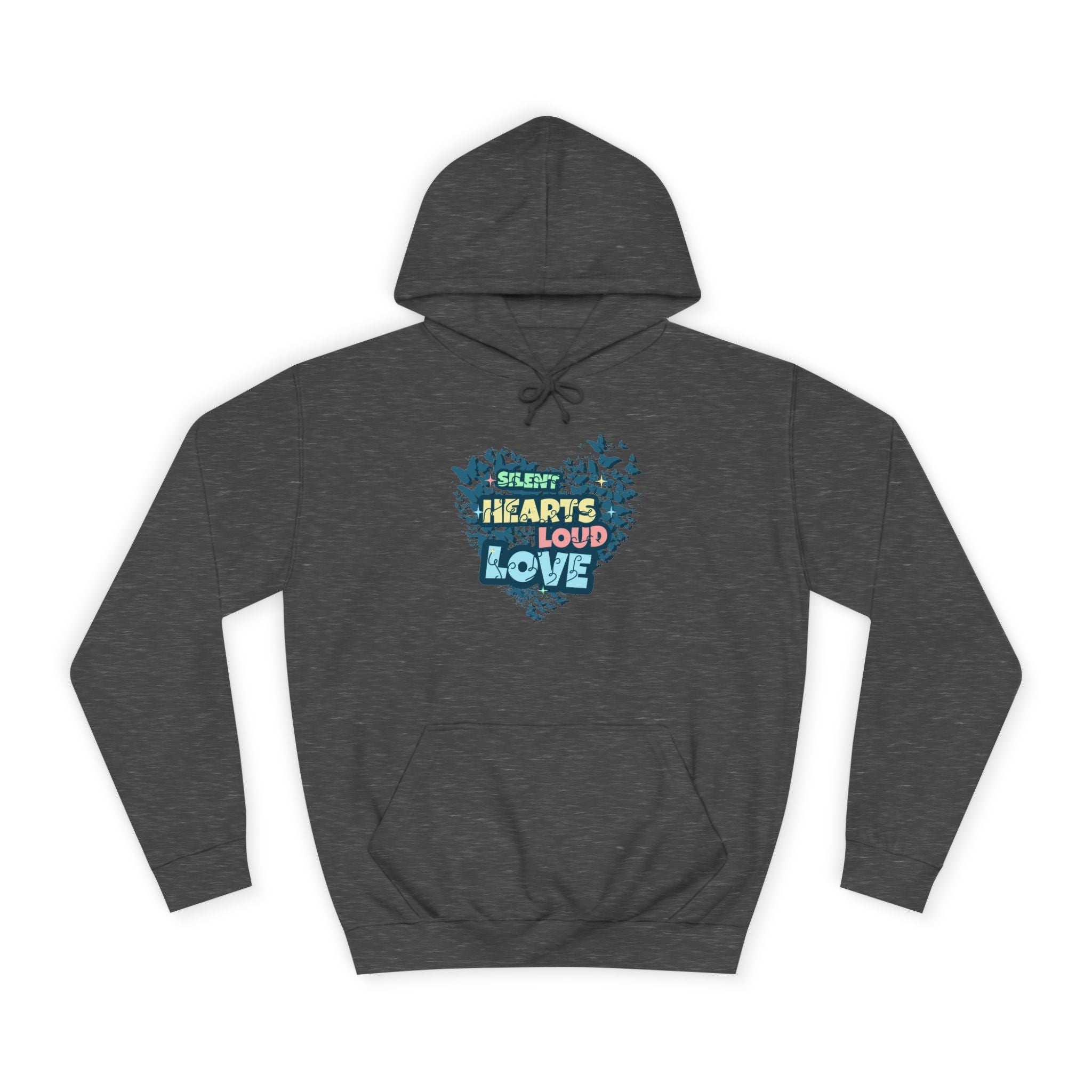 Unisex College Hoodie with 'Silent Hearts Loud Love' Design | Cozy, Inspirational Sweatshirt for Students, Perfect Gift for [...]