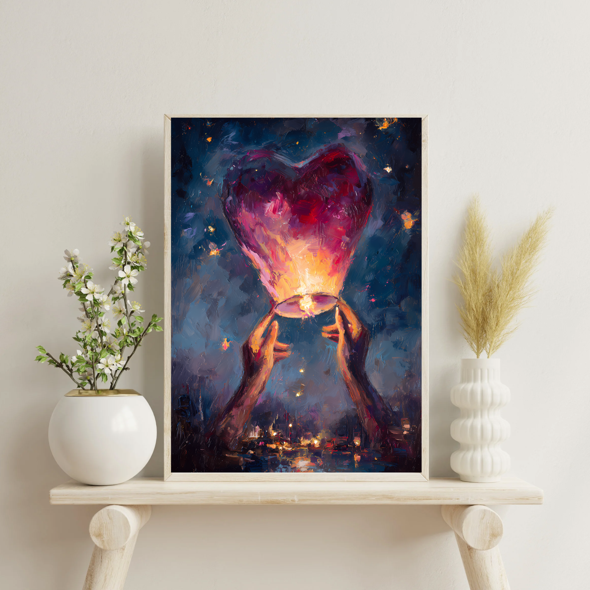 Heartfelt Fine Art Posters | Romantic Wall Art, Home Decor, Gift for Her, Inspirational Print, Love Gift, Valentine's Day Decoration
