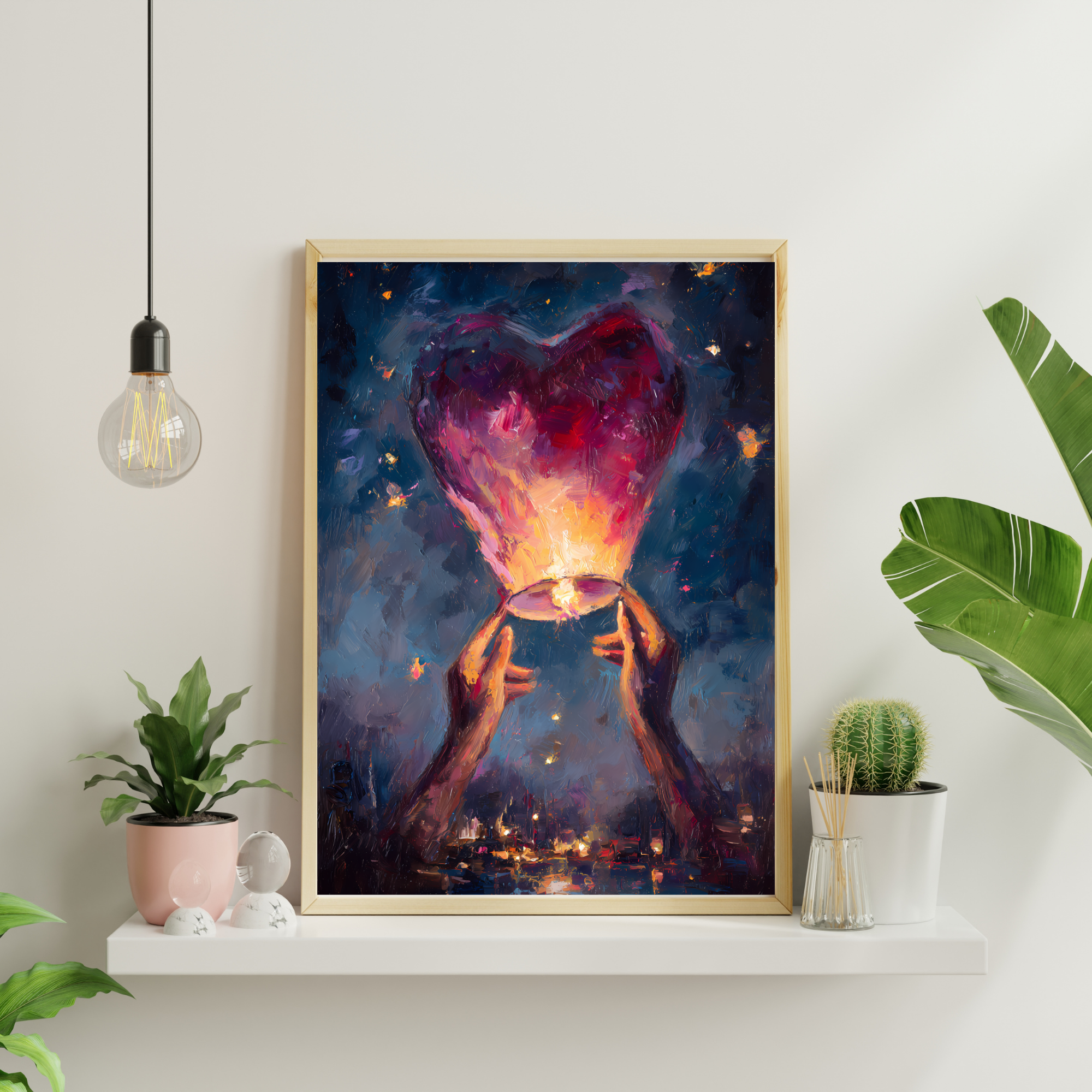 Heartfelt Fine Art Posters | Romantic Wall Art, Home Decor, Gift for Her, Inspirational Print, Love Gift, Valentine's Day Decoration