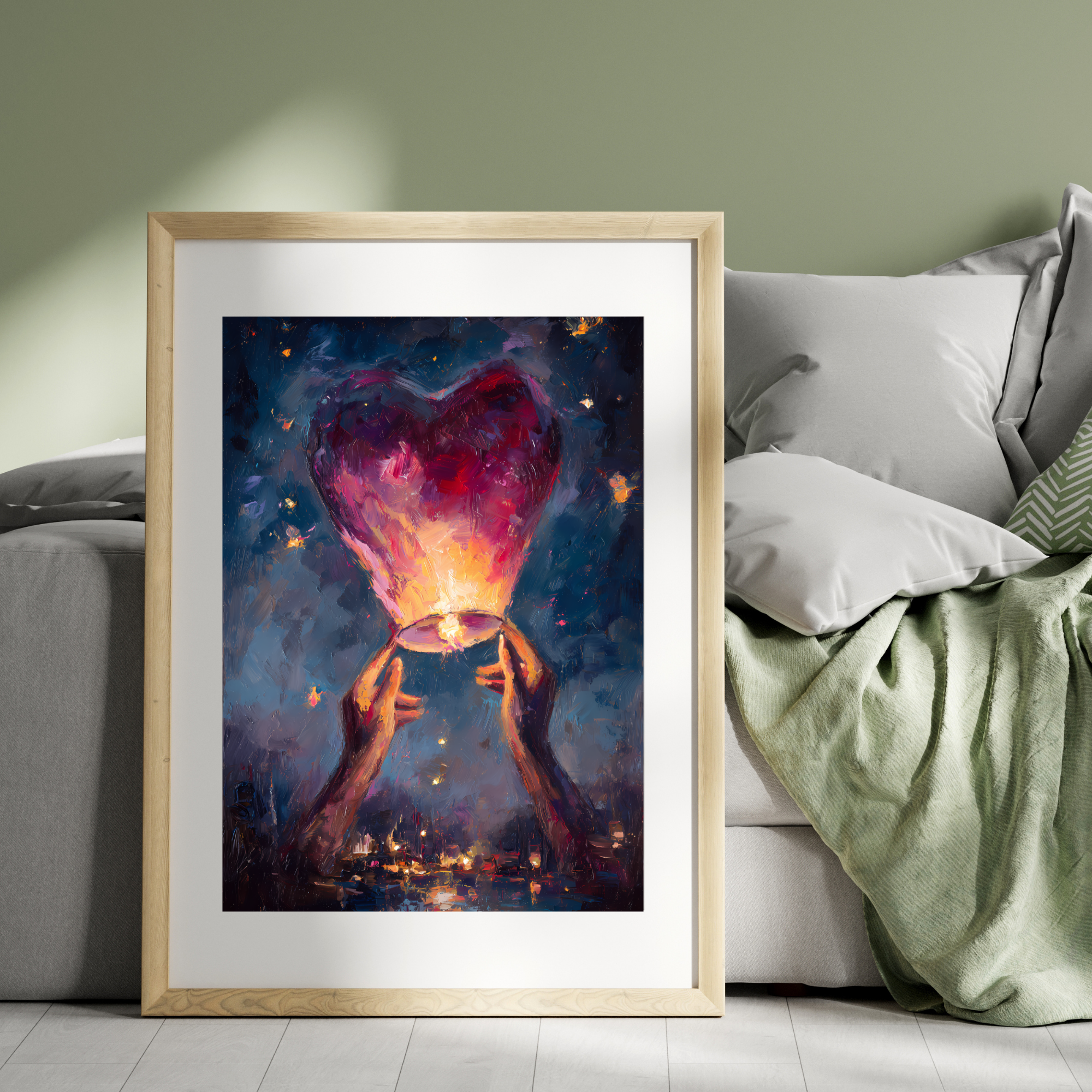 Heartfelt Fine Art Posters | Romantic Wall Art, Home Decor, Gift for Her, Inspirational Print, Love Gift, Valentine's Day Decoration