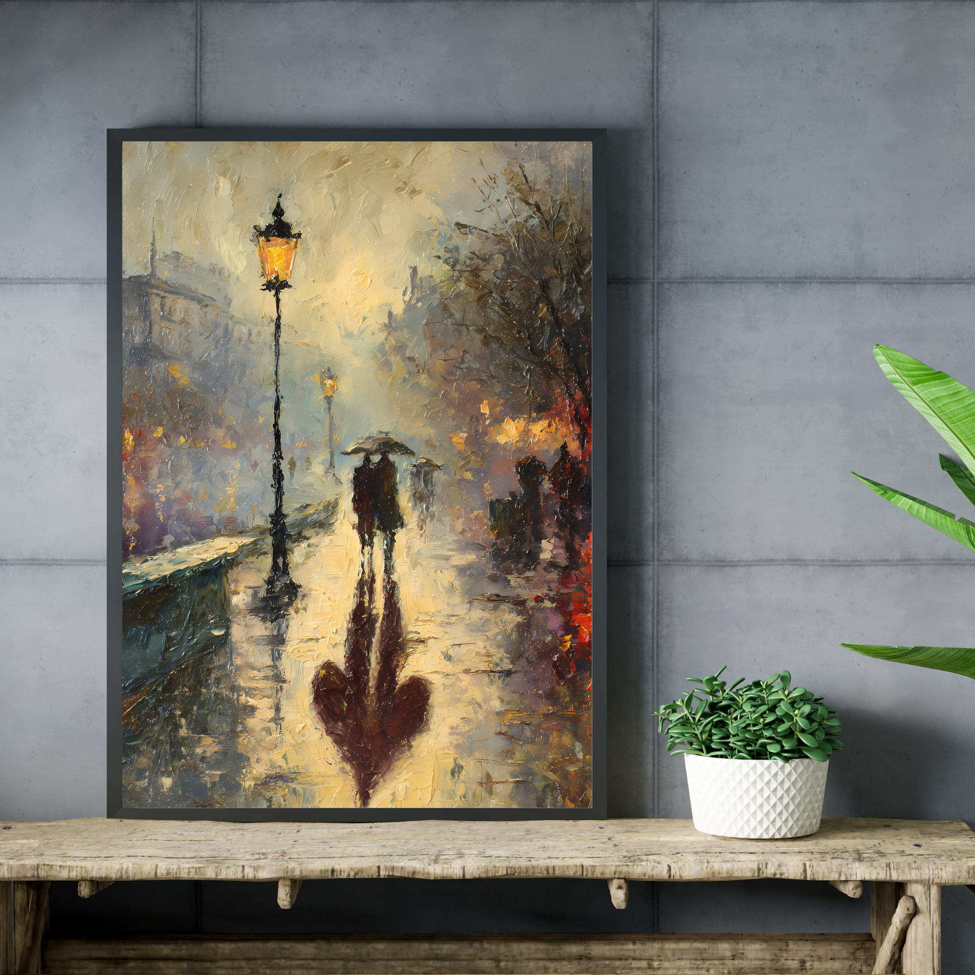 Romantic Fine Art Poster | Wall Art for Home Decor, Gift for Art Lovers, Anniversary, Love, Cozy Vibes