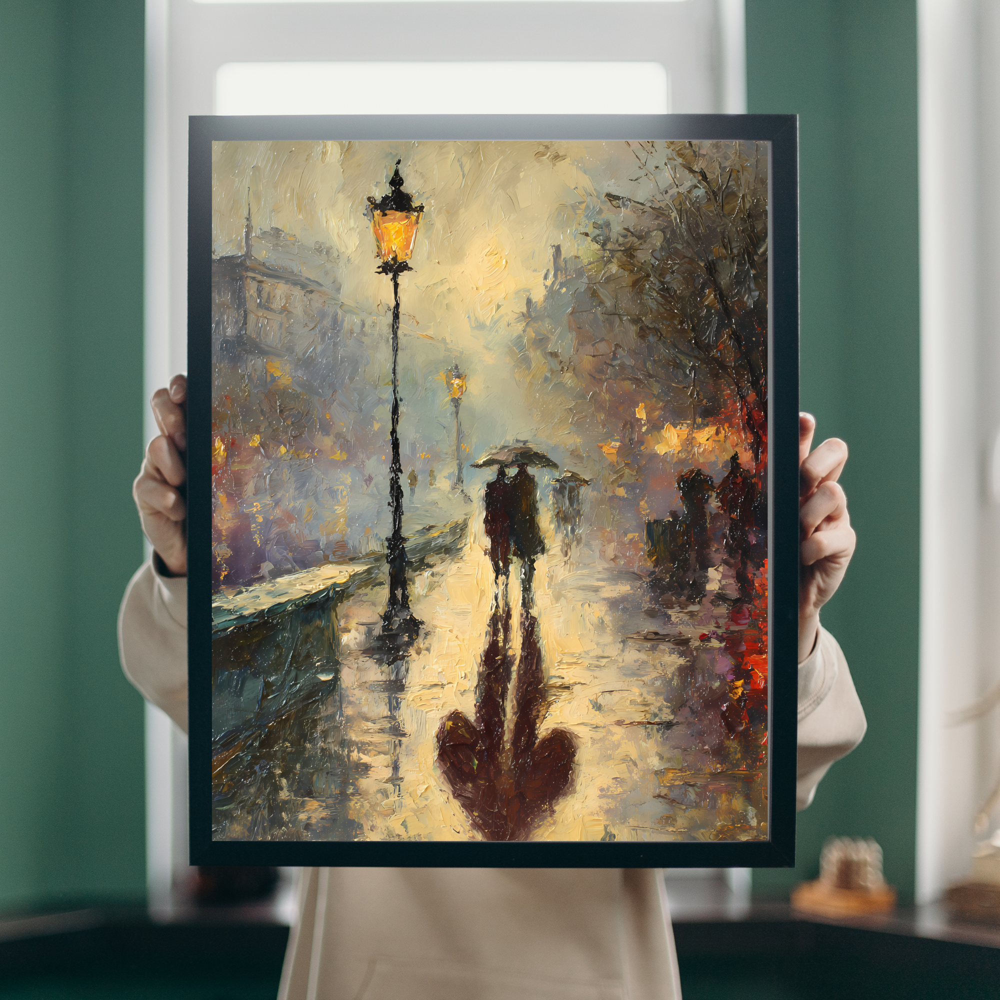 Romantic Fine Art Poster | Wall Art for Home Decor, Gift for Art Lovers, Anniversary, Love, Cozy Vibes