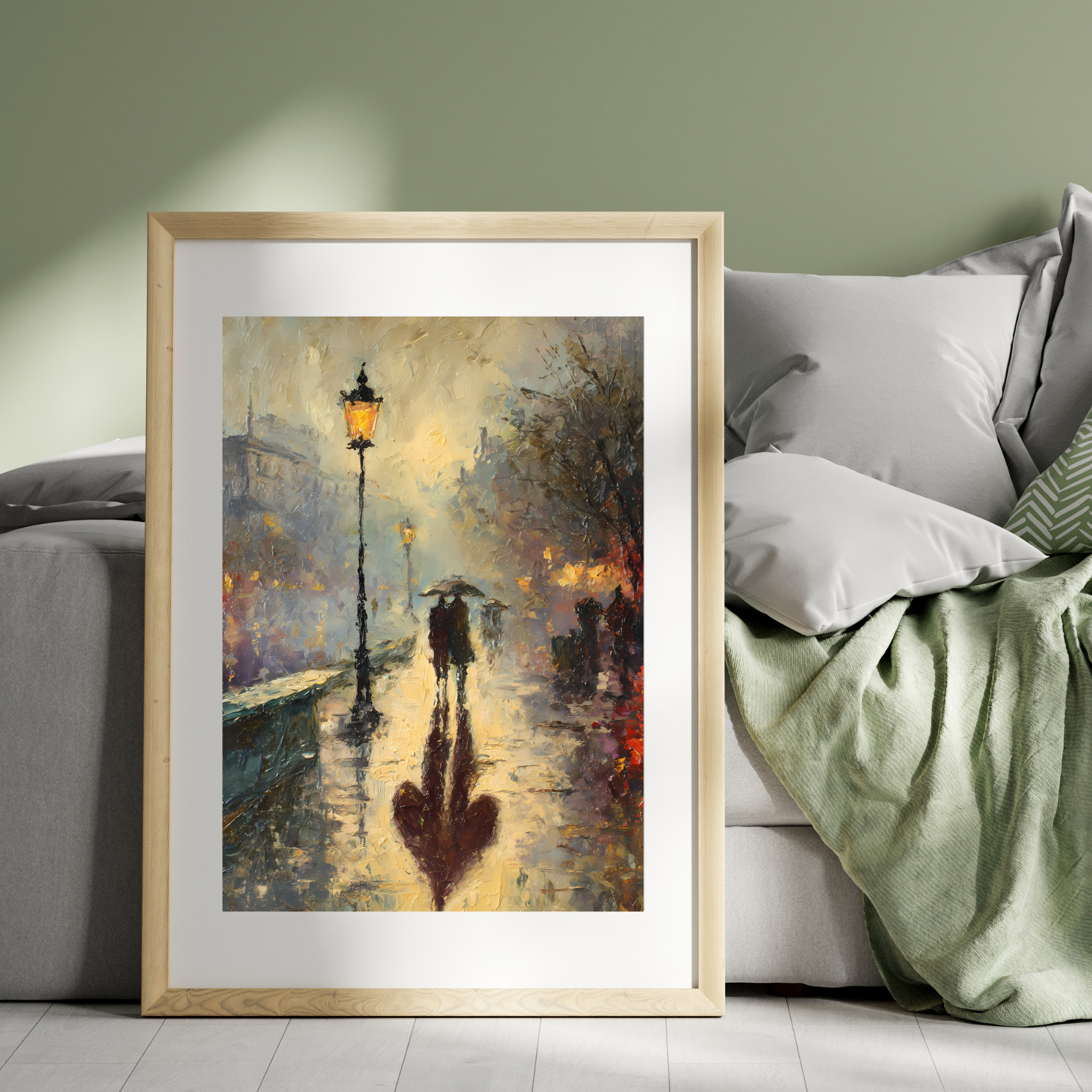 Romantic Fine Art Poster | Wall Art for Home Decor, Gift for Art Lovers, Anniversary, Love, Cozy Vibes