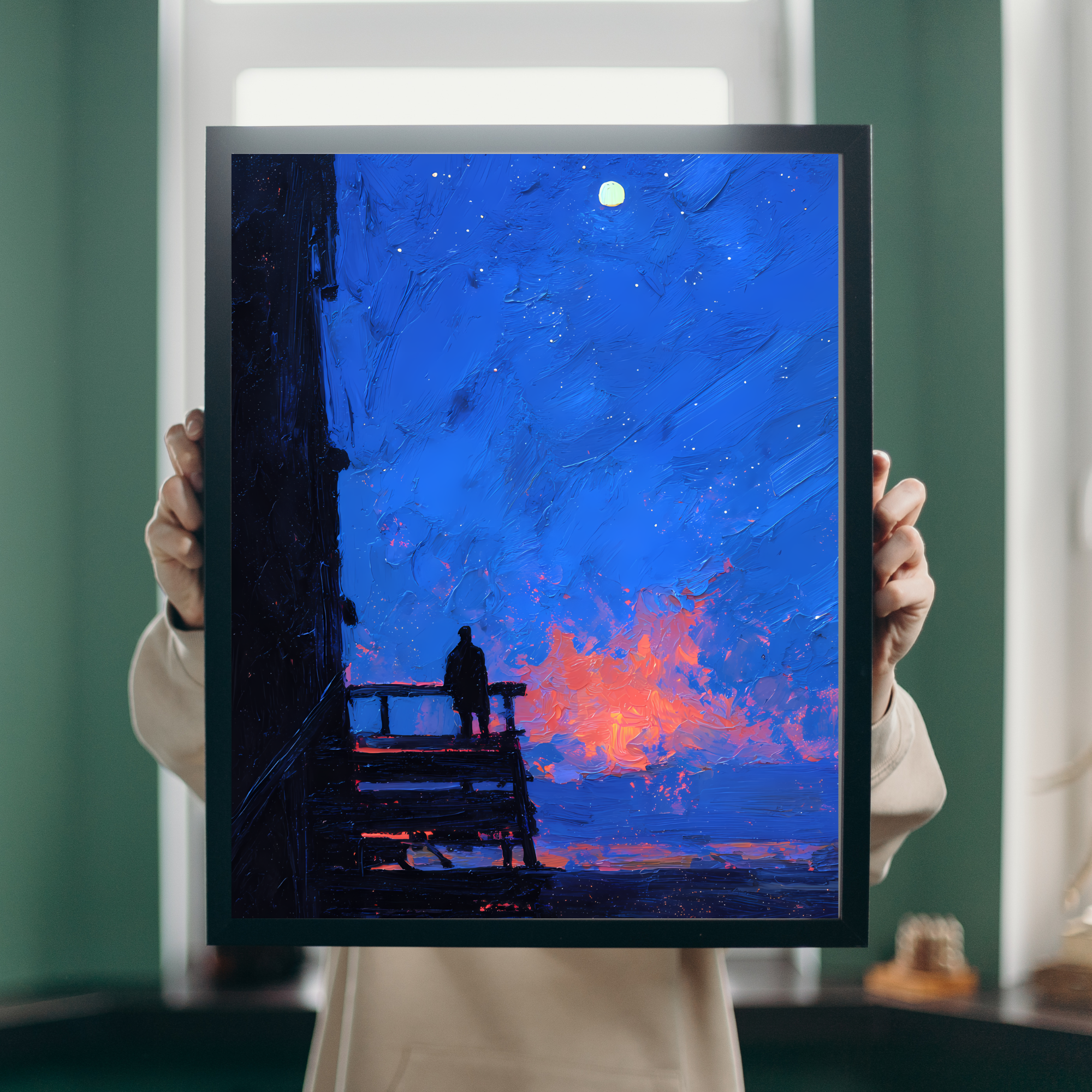 Midnight Solitude Fine Art Poster