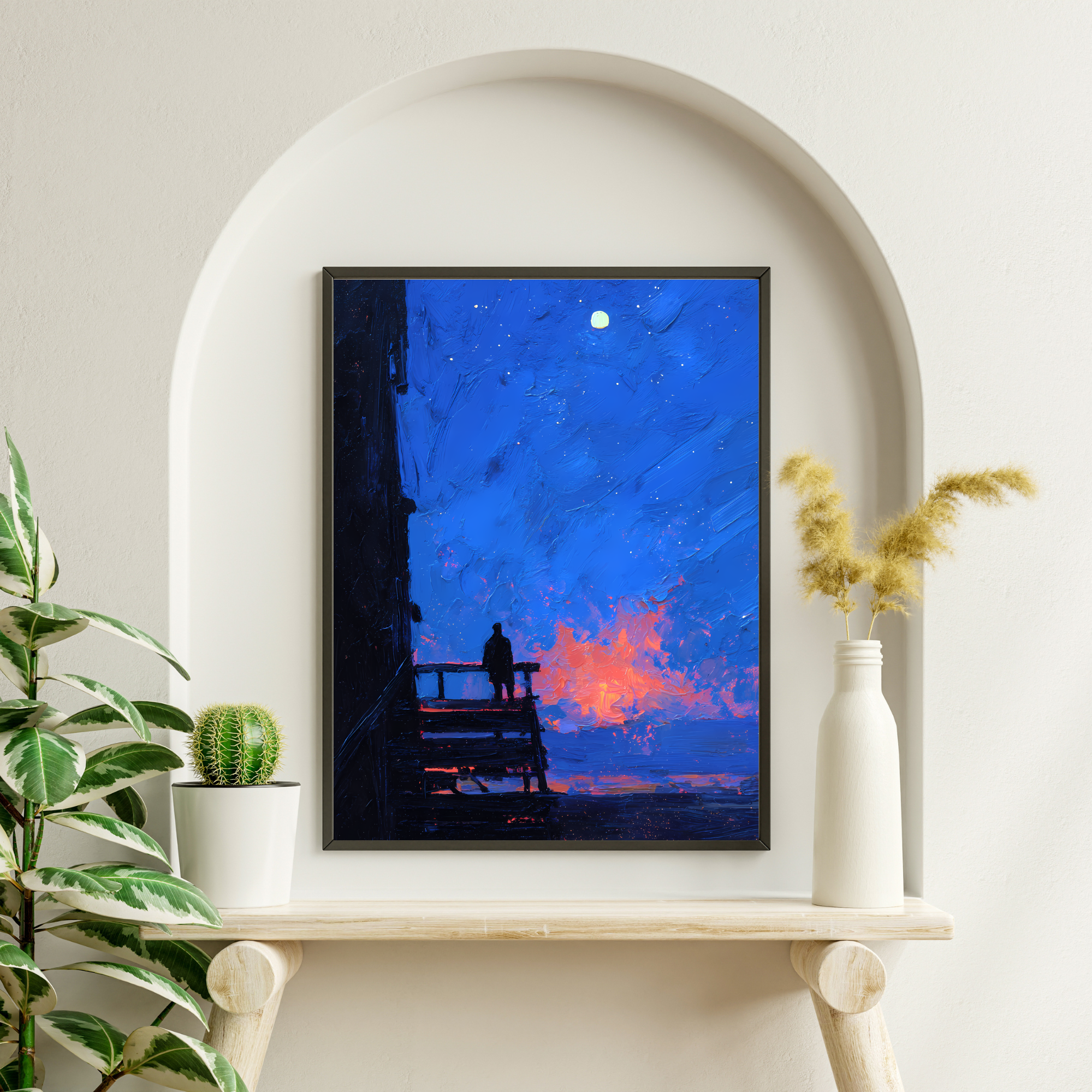Midnight Solitude Fine Art Poster