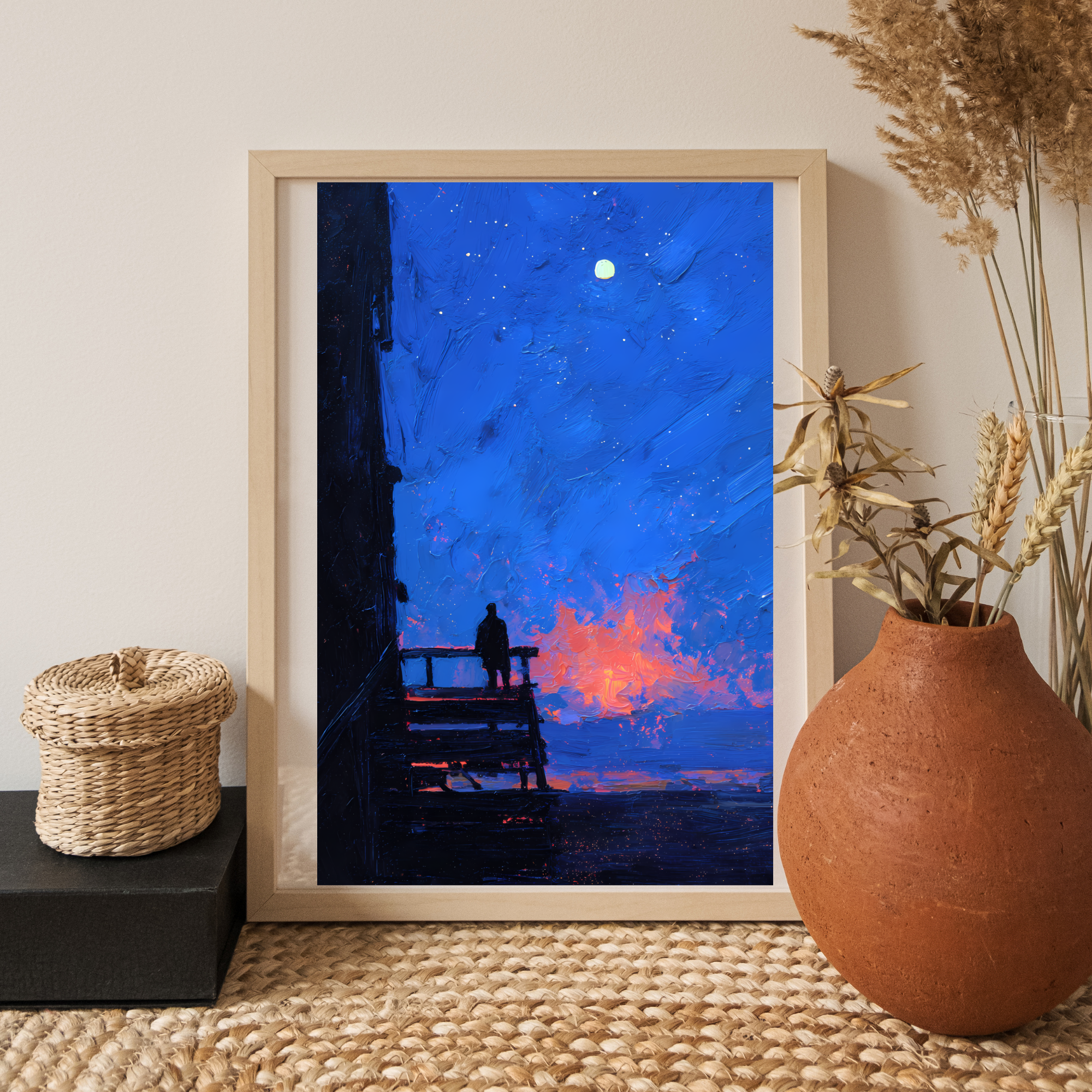 Midnight Solitude Fine Art Poster