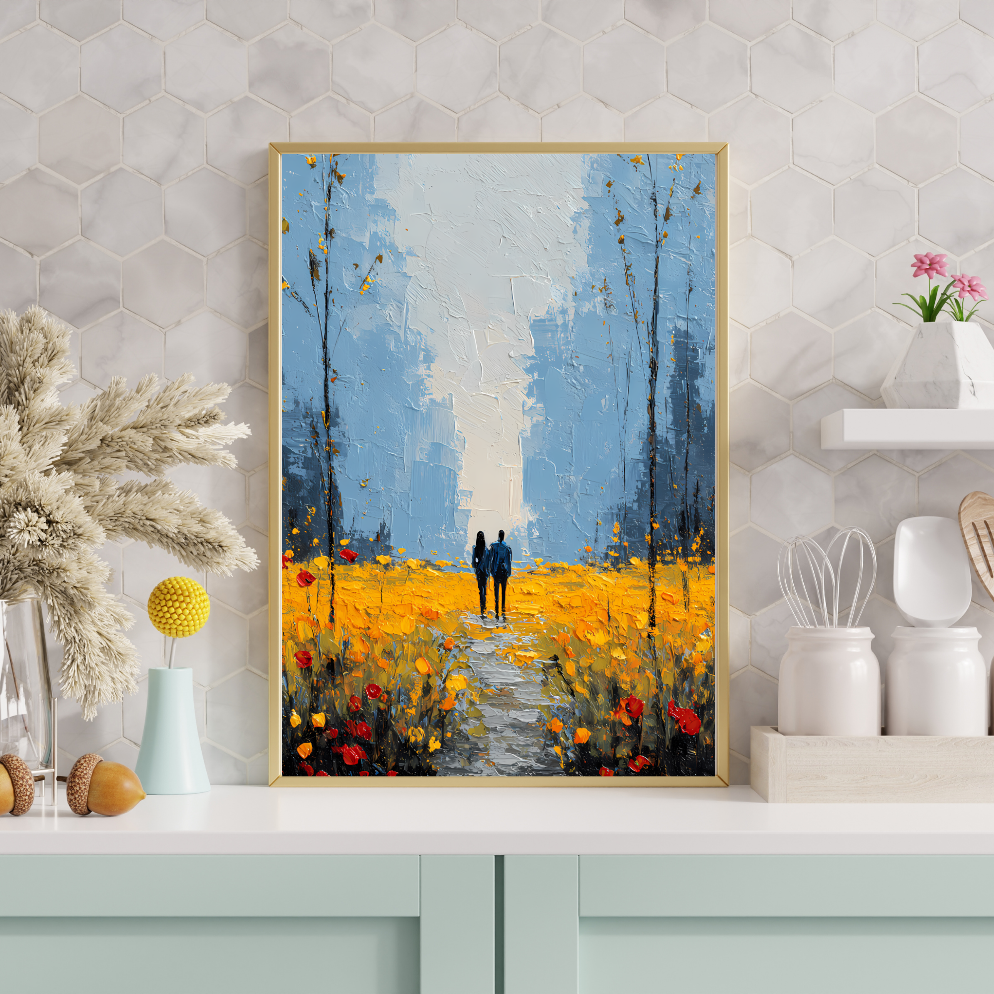 The Path We Choose Fine Art Poster