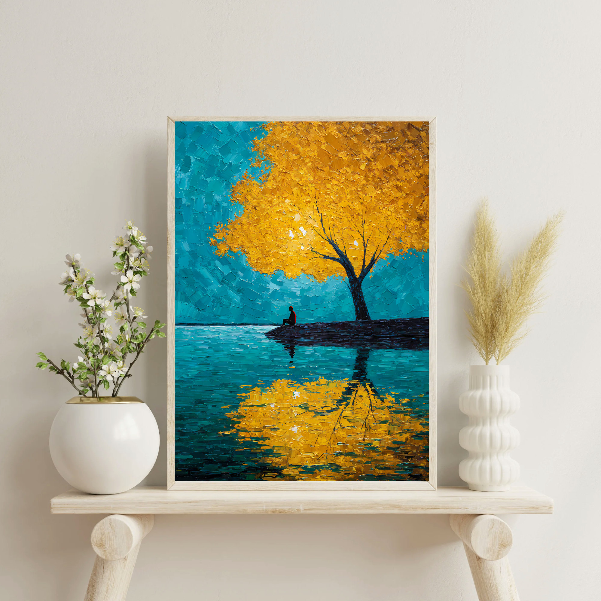 The Golden Silence Fine Art Poster