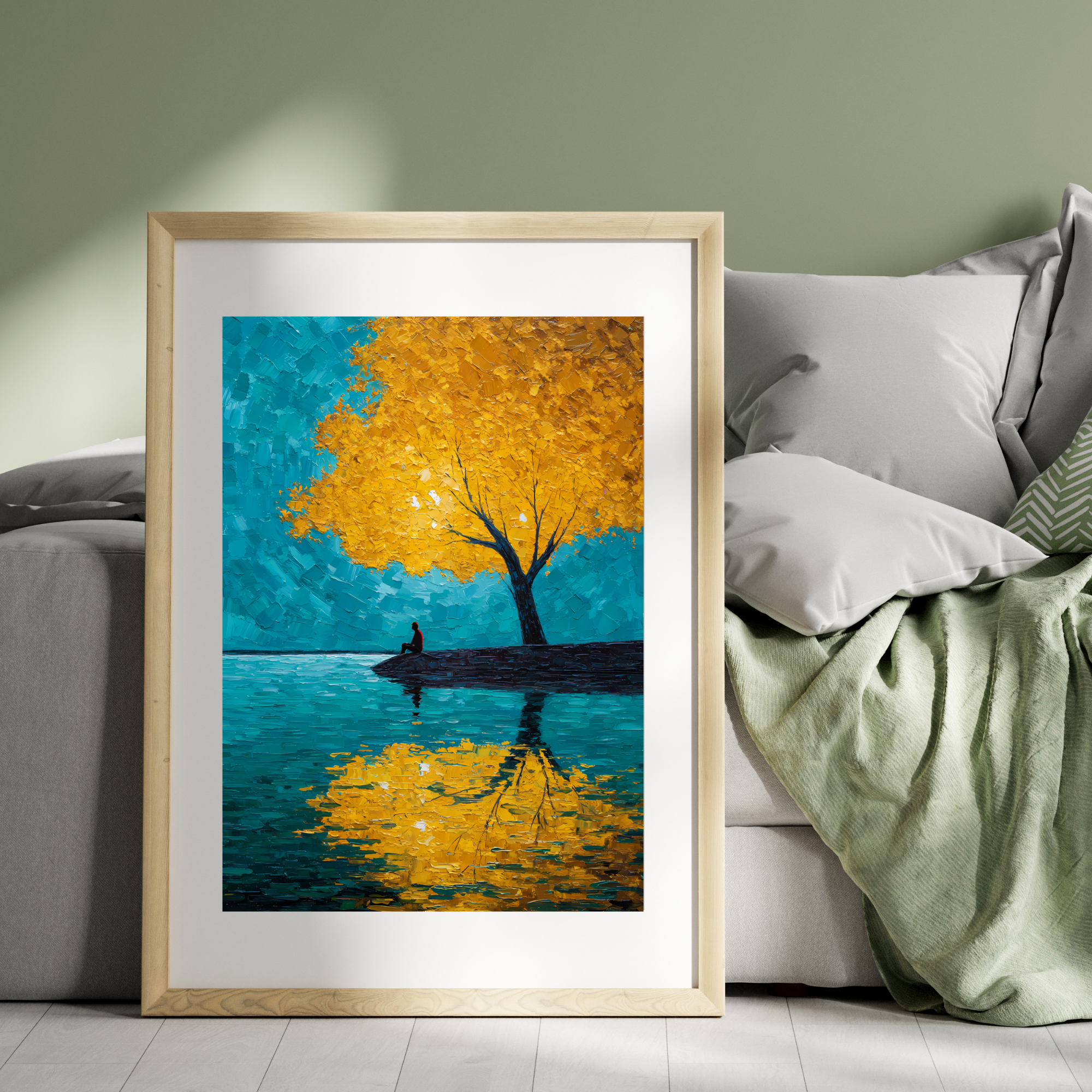 The Golden Silence Fine Art Poster
