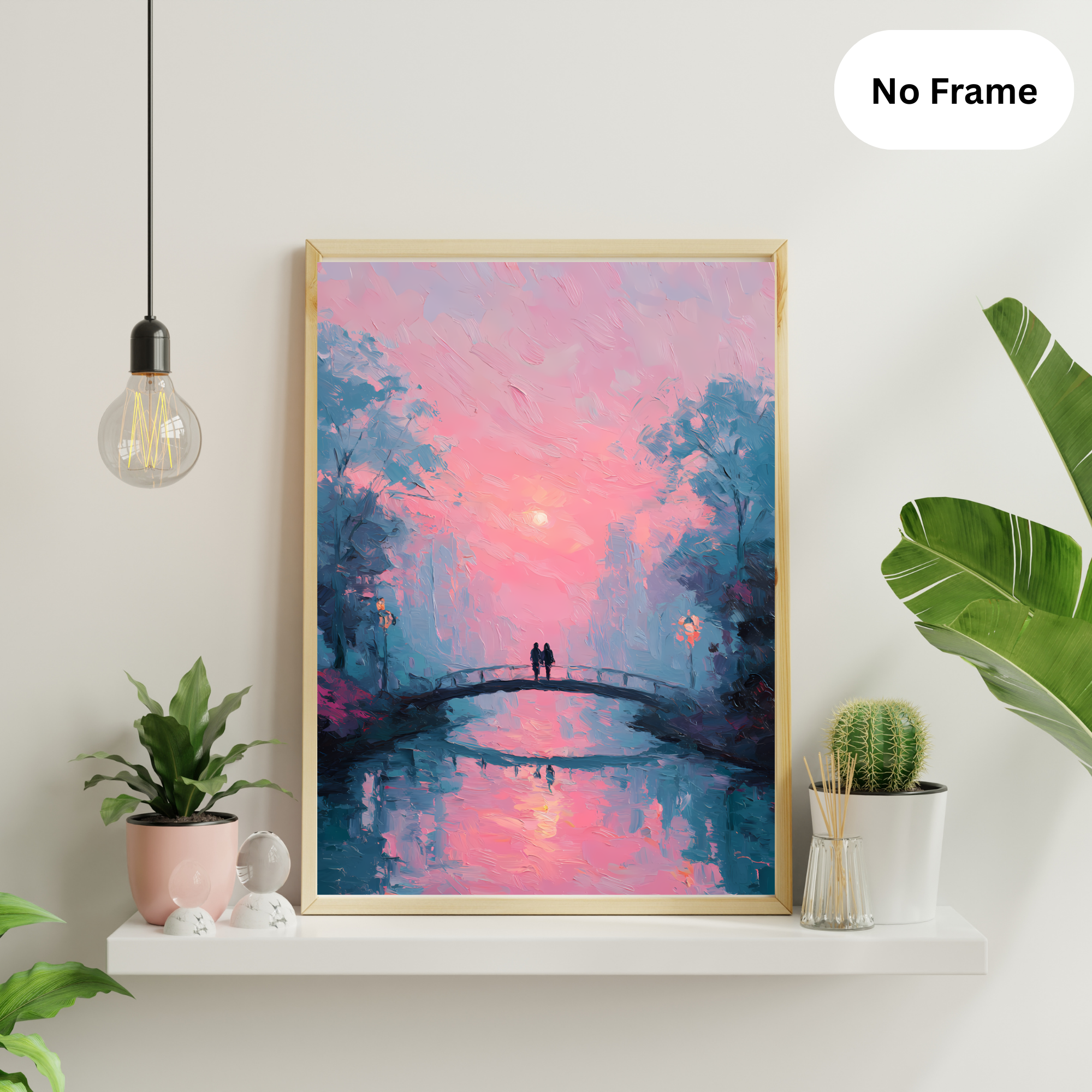 Together at Sunrise Fine Art Poster