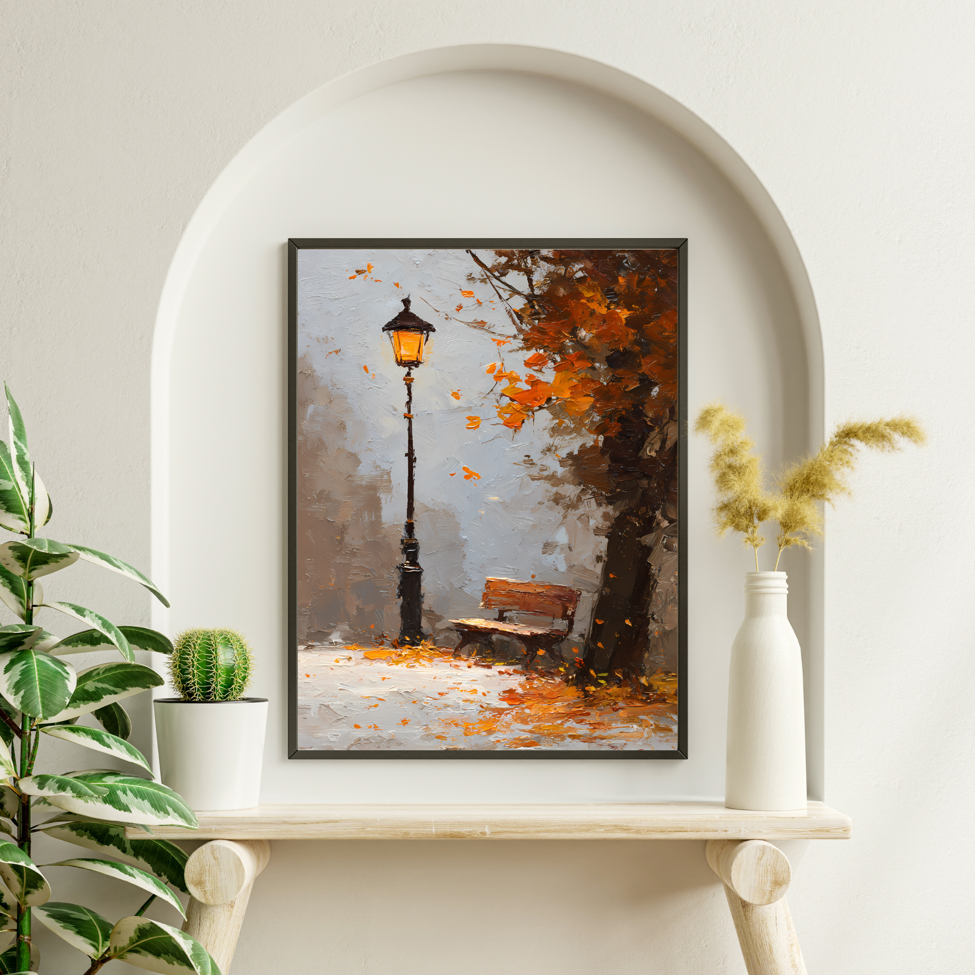 Whispers of Autumn Glow Fine Art Poster
