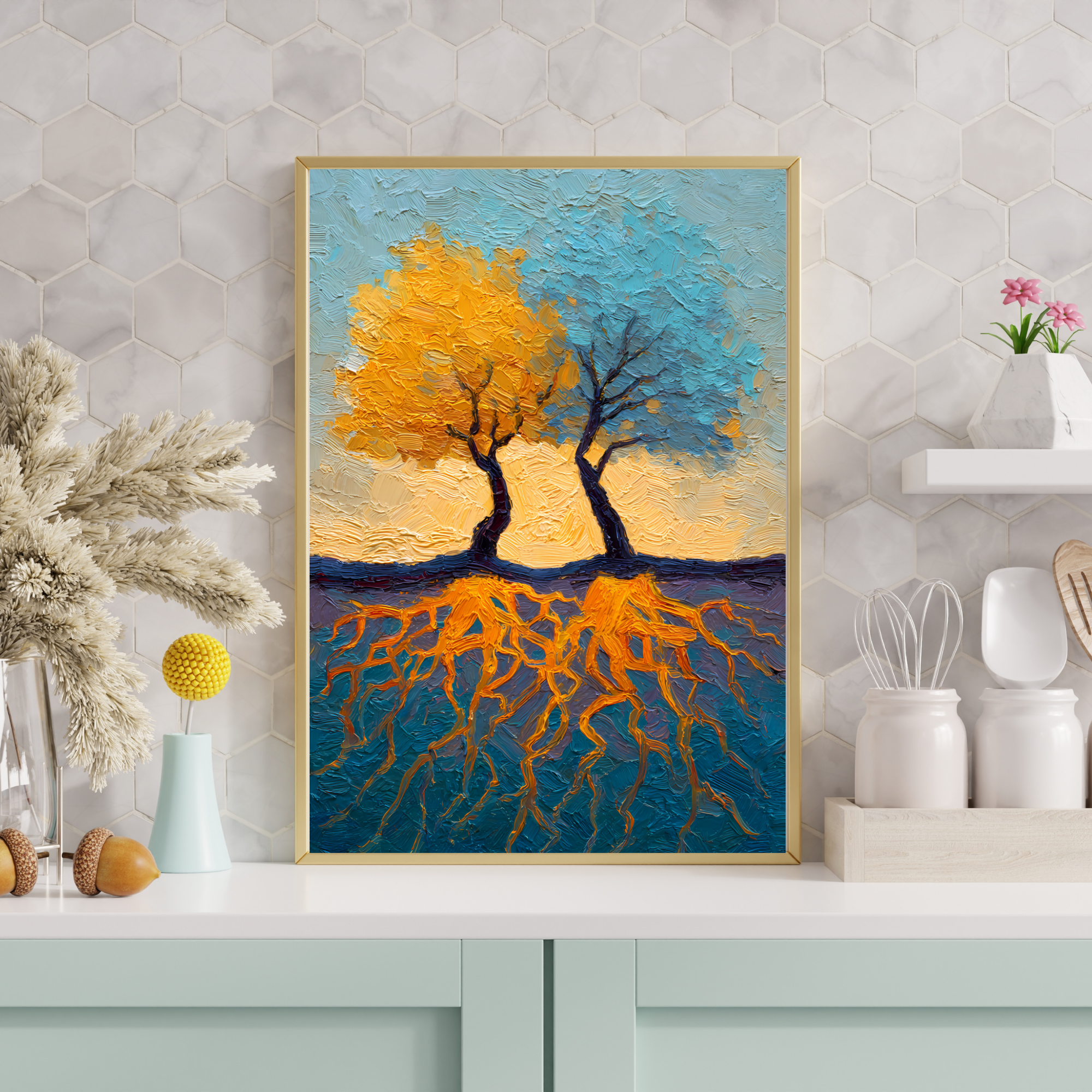 Roots of Connection Fine Art Poster