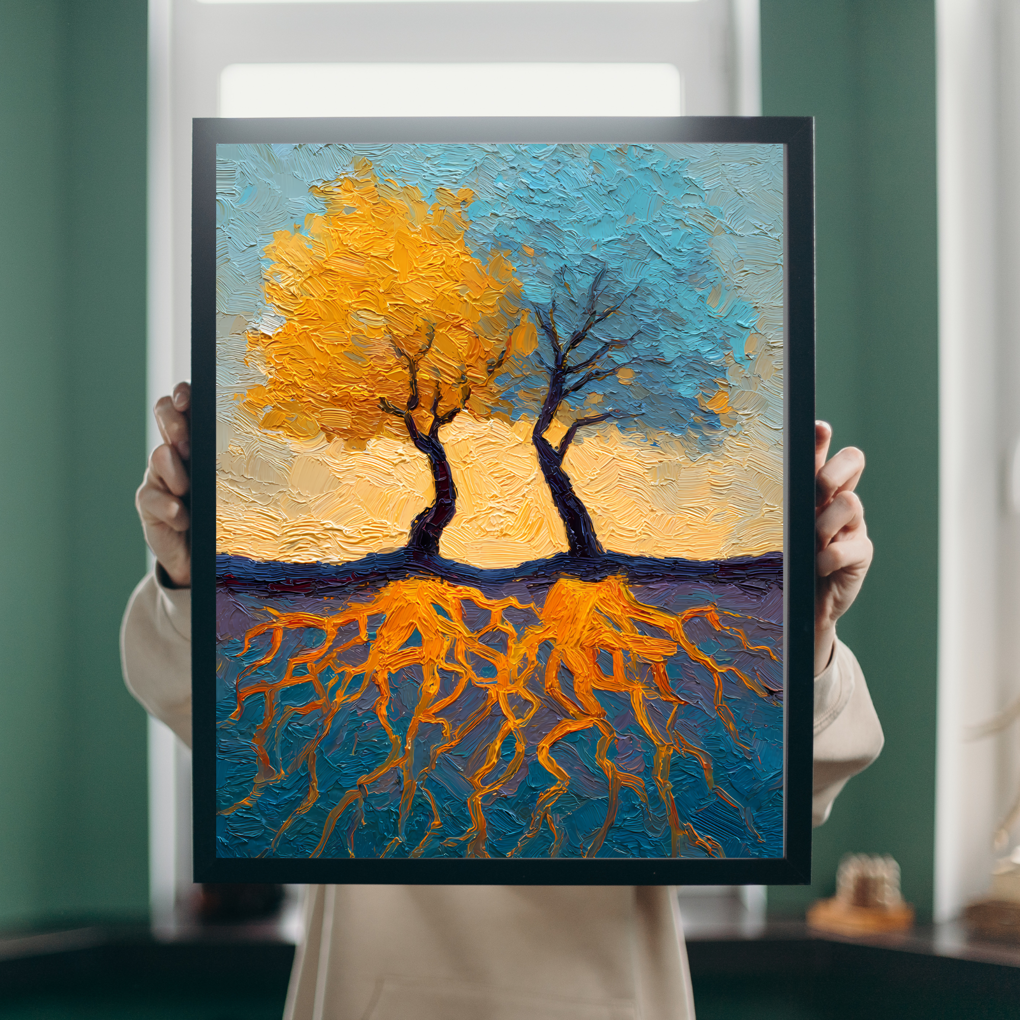 Roots of Connection Fine Art Poster