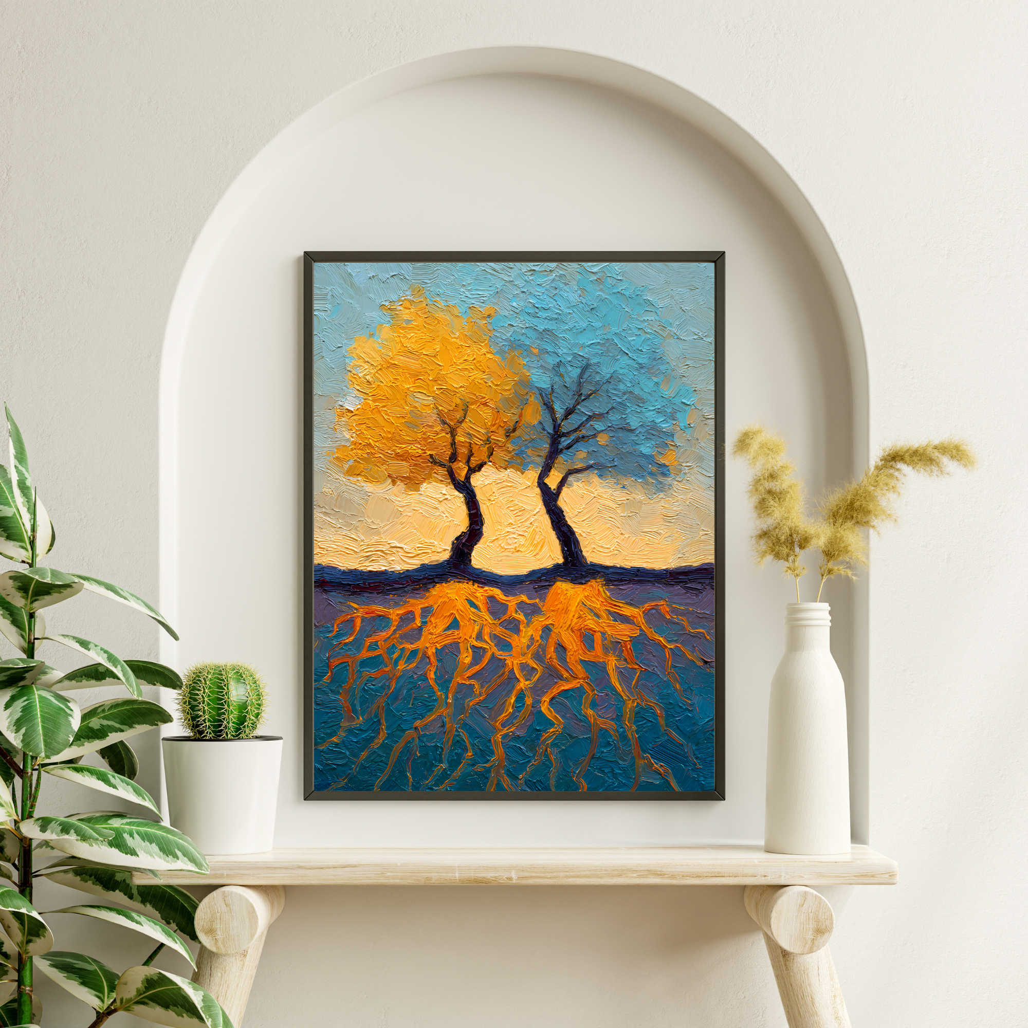 Roots of Connection Fine Art Poster