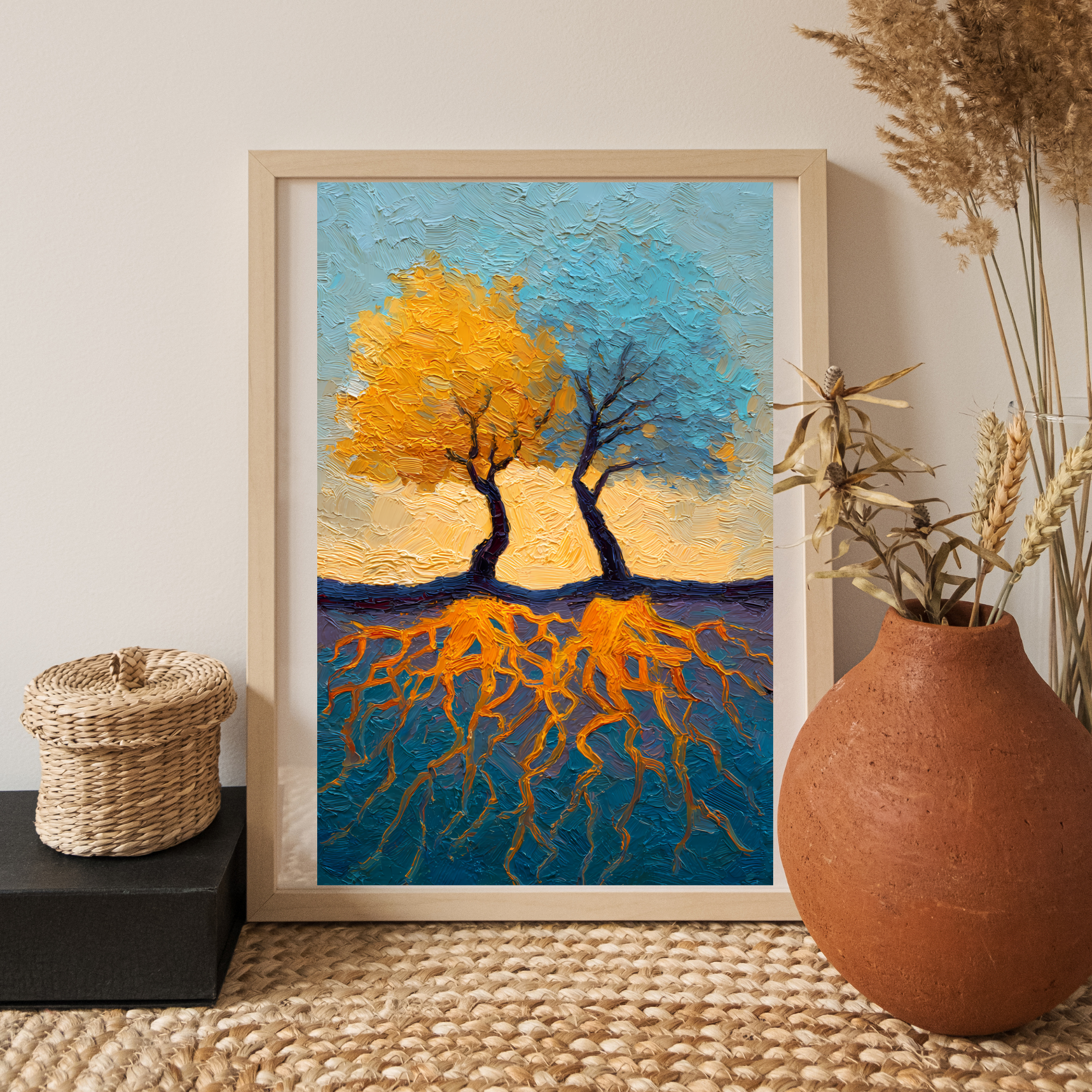 Roots of Connection Fine Art Poster