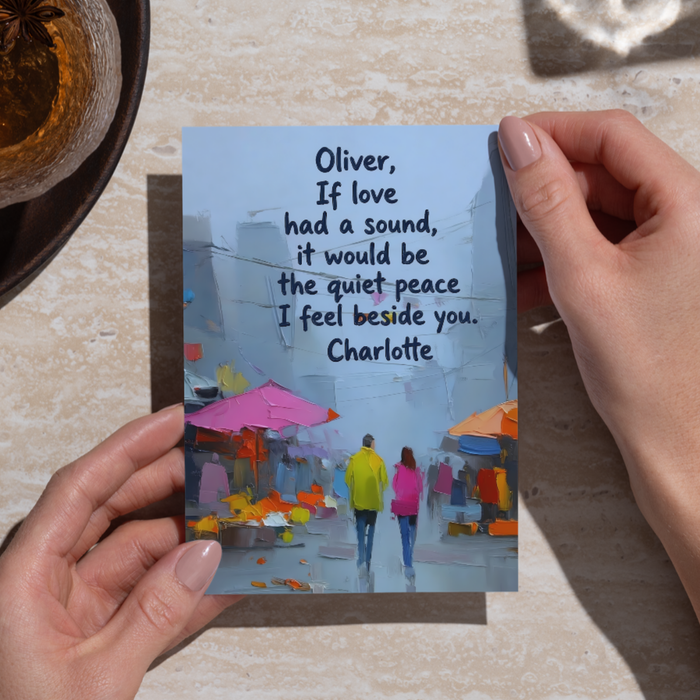 Custom love letter sample