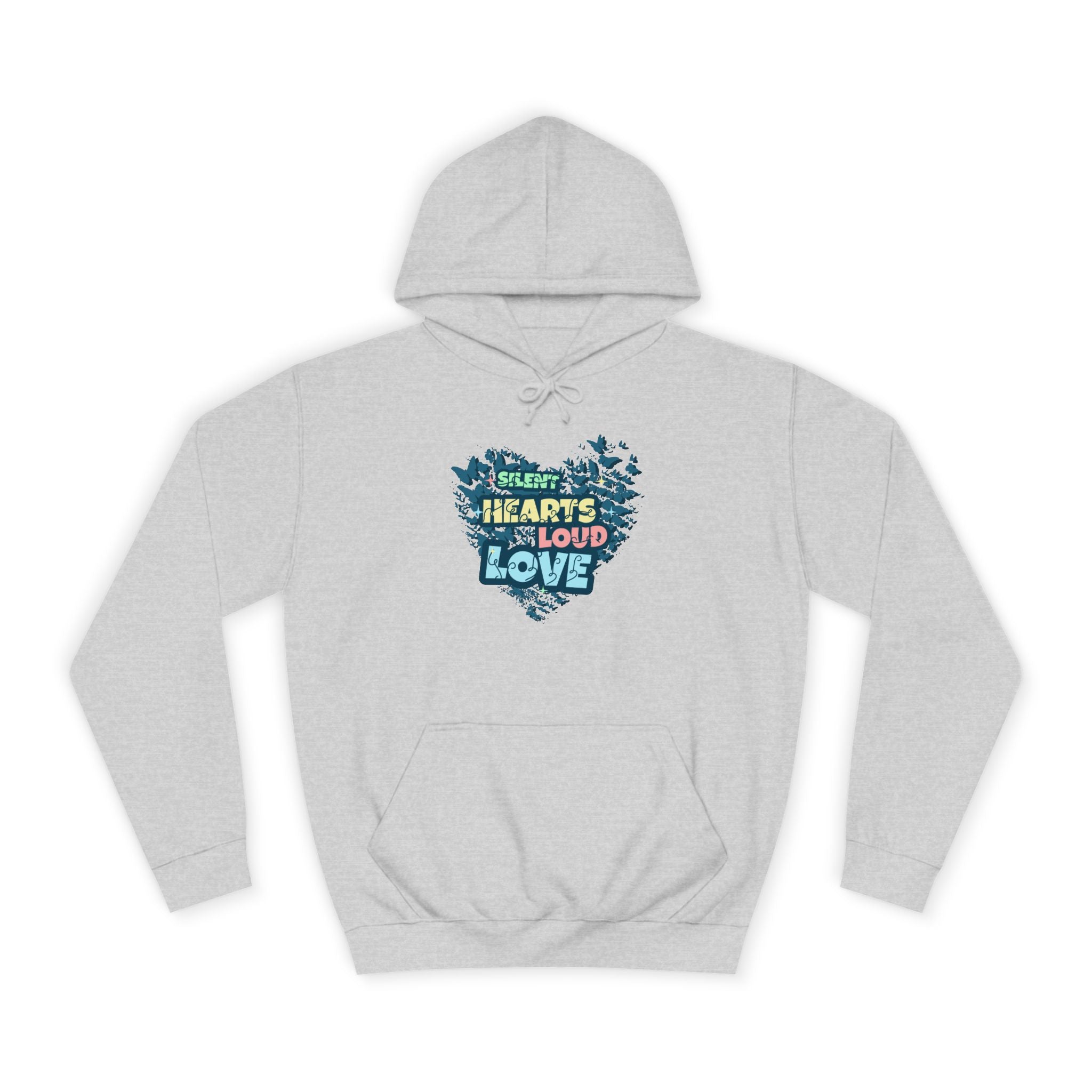 Unisex College Hoodie with 'Silent Hearts Loud Love' Design | Cozy, Inspirational Sweatshirt for Students, Perfect Gift for [...]