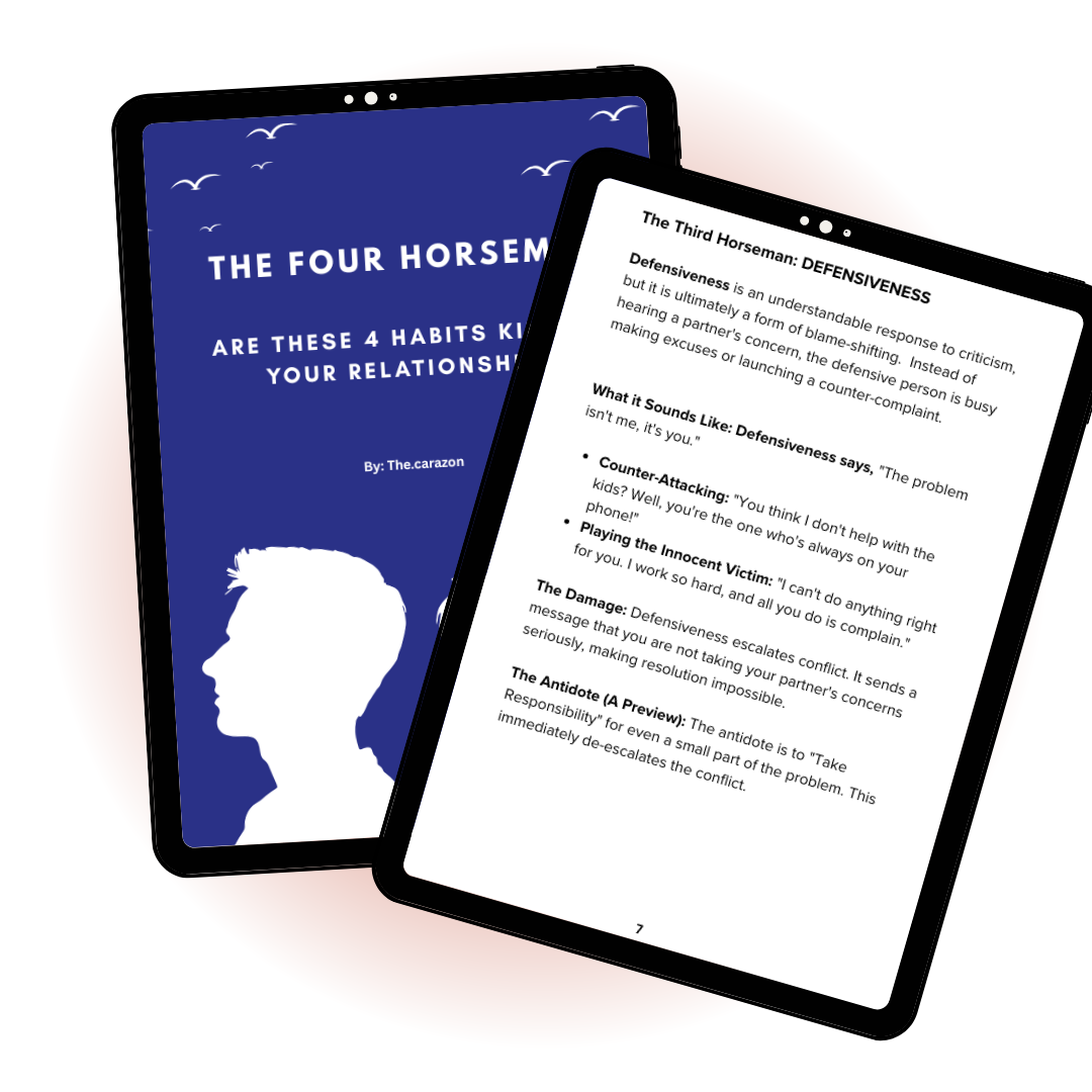 The Four Horsemen: Are These 4 Habits Killing Your Relationship?