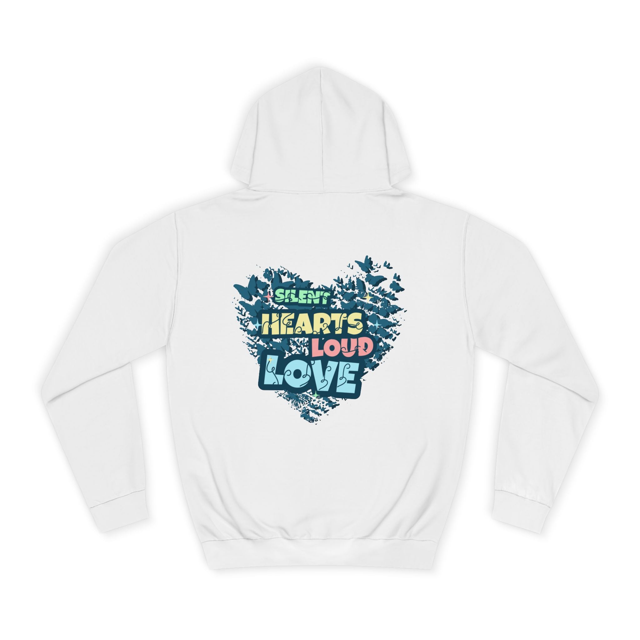 Unisex College Hoodie with 'Silent Hearts Loud Love' Design | Cozy, Inspirational Sweatshirt for Students, Perfect Gift for [...]