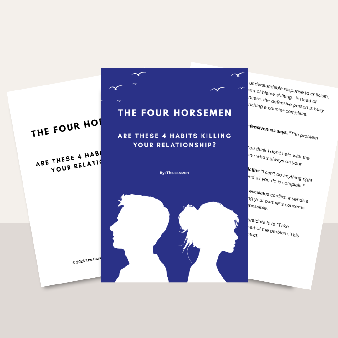 The Four Horsemen: Are These 4 Habits Killing Your Relationship?